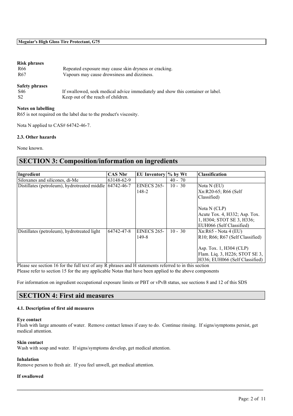 MEGUIAR'S G3200 User Manual | Page 4 / 37