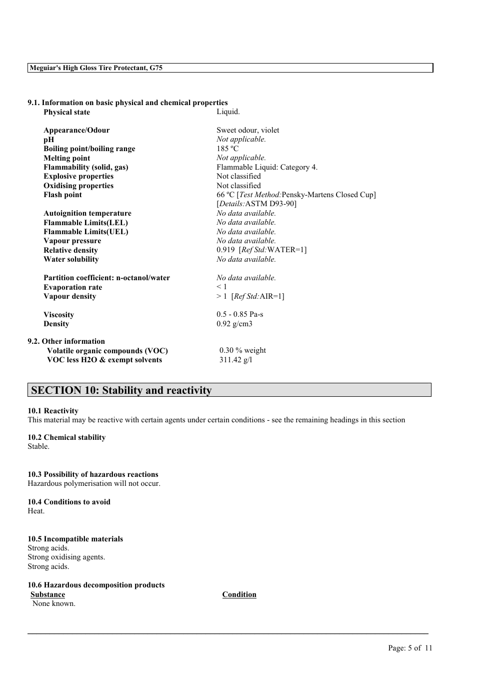 MEGUIAR'S G3200 User Manual | Page 7 / 37