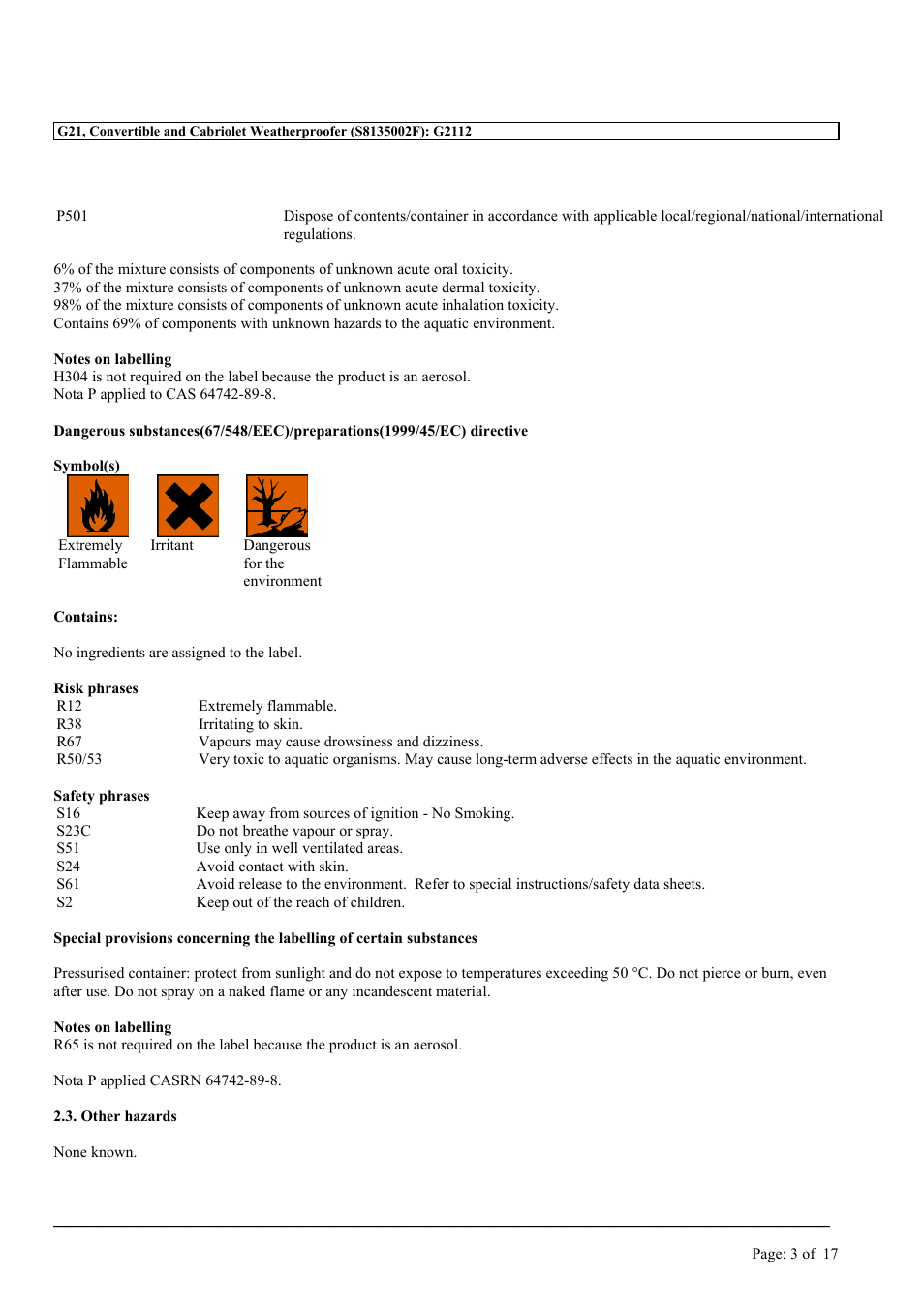 MEGUIAR'S G21 User Manual | Page 3 / 17