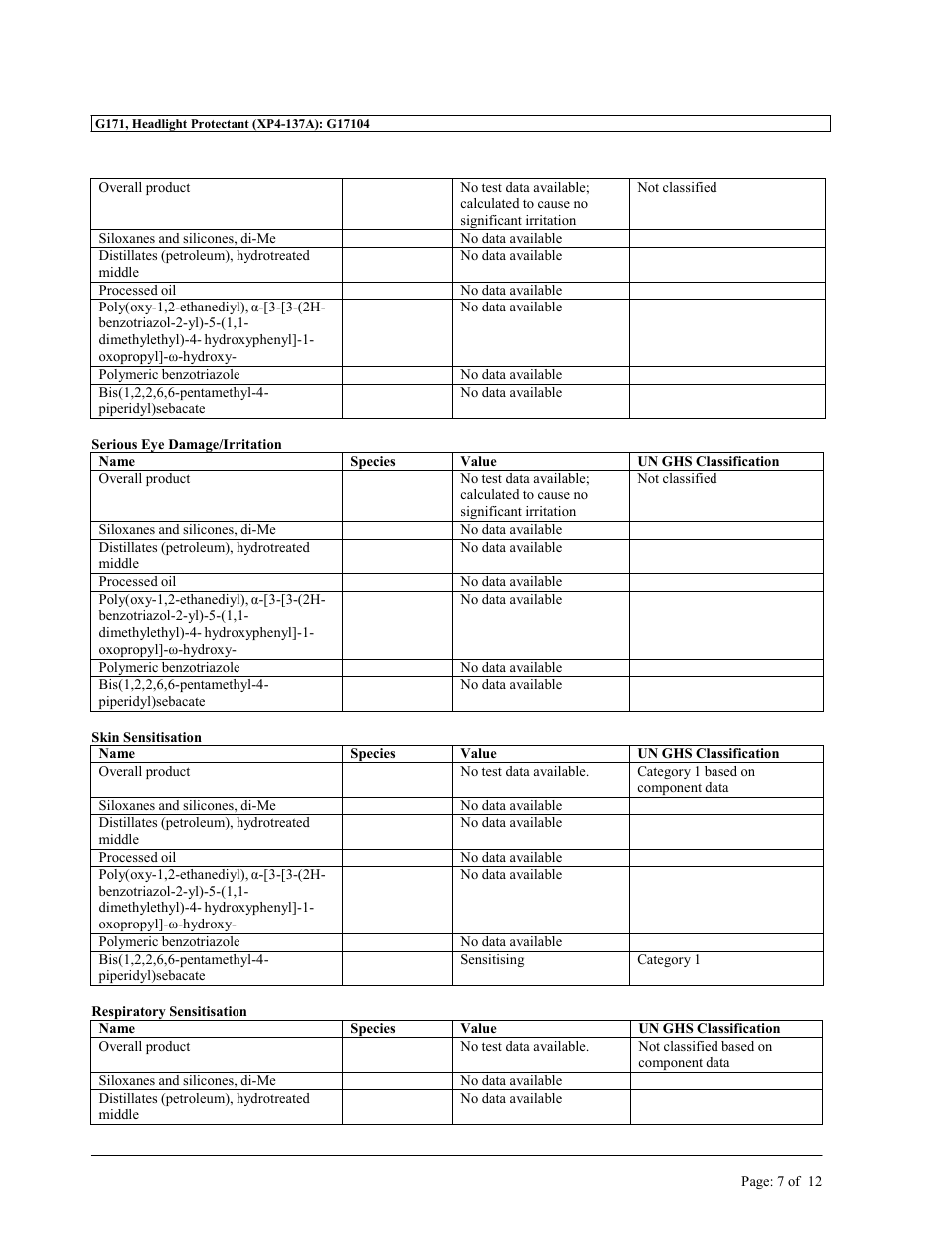 MEGUIAR'S G1900 User Manual | Page 22 / 27