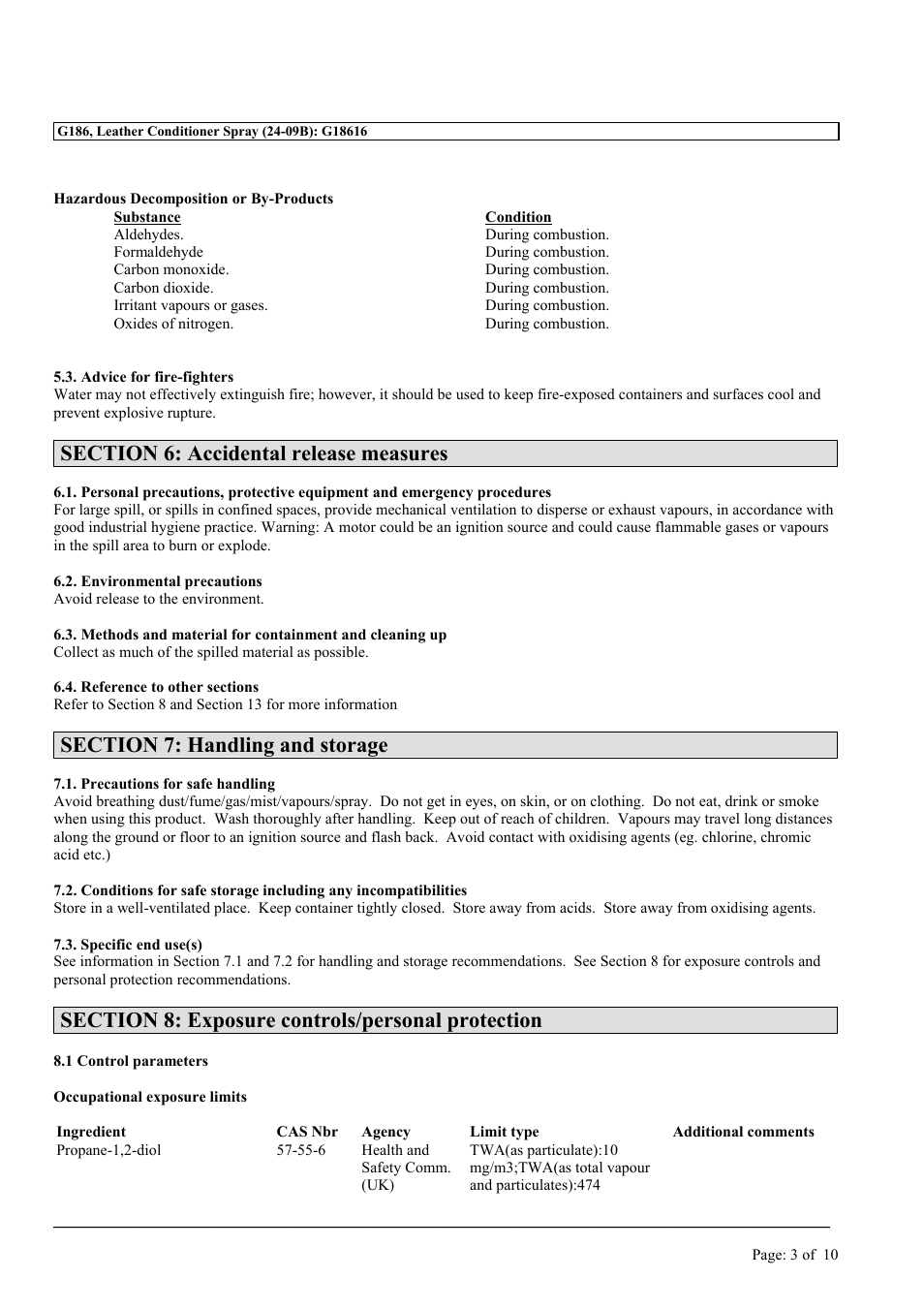 MEGUIAR'S G186 User Manual | Page 3 / 10