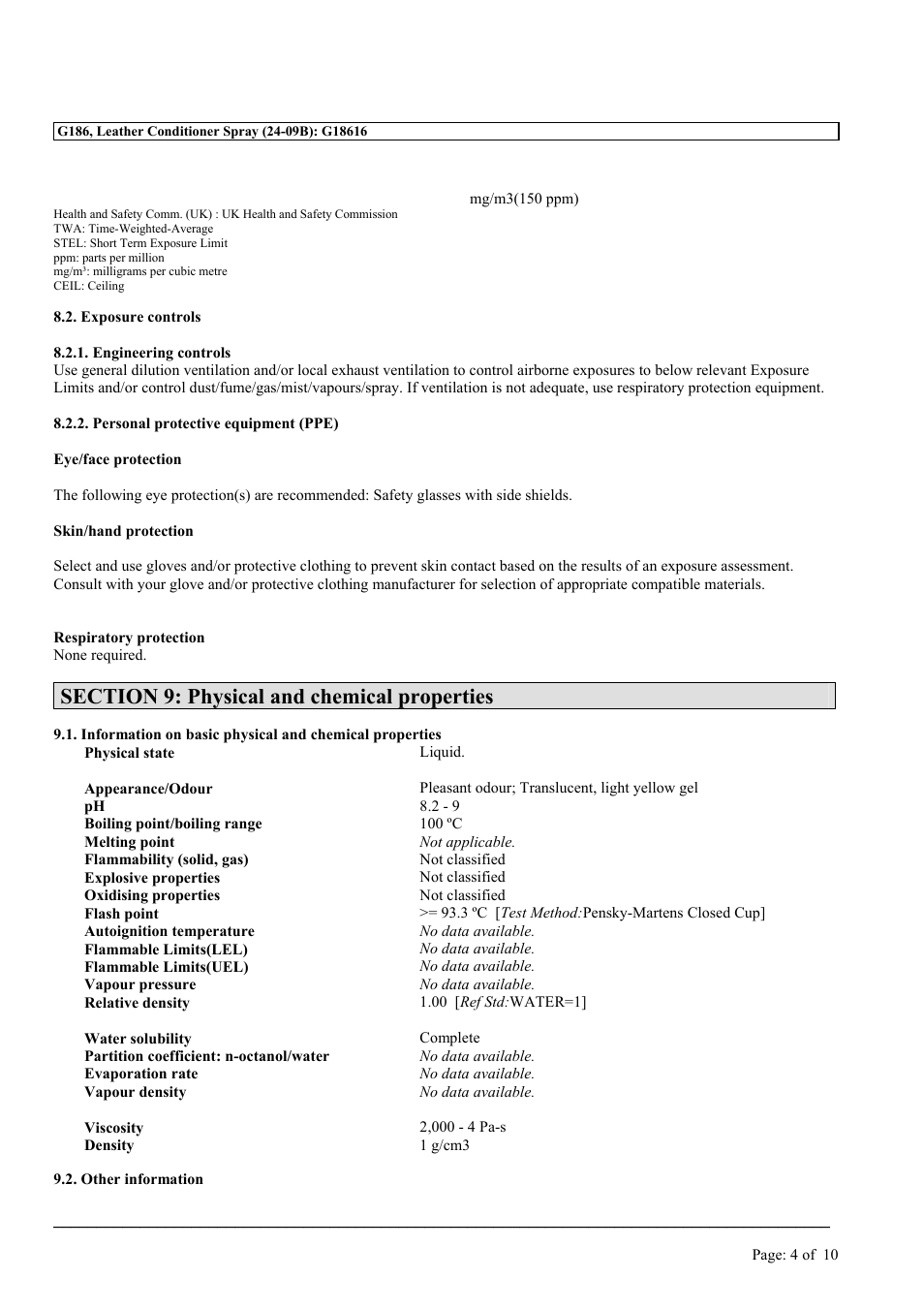 MEGUIAR'S G186 User Manual | Page 4 / 10