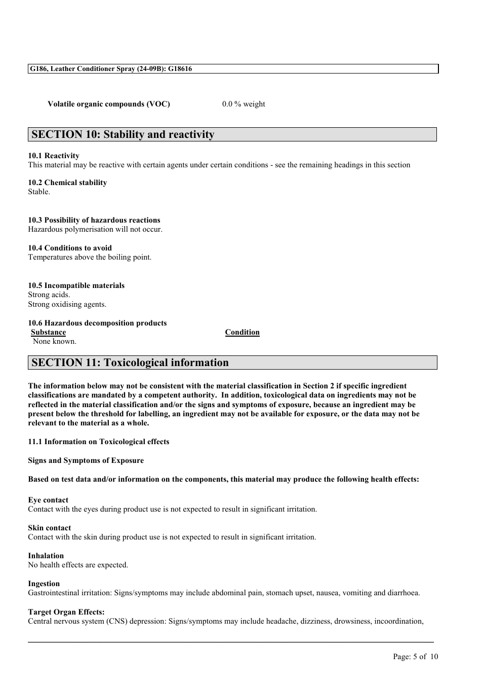 MEGUIAR'S G186 User Manual | Page 5 / 10