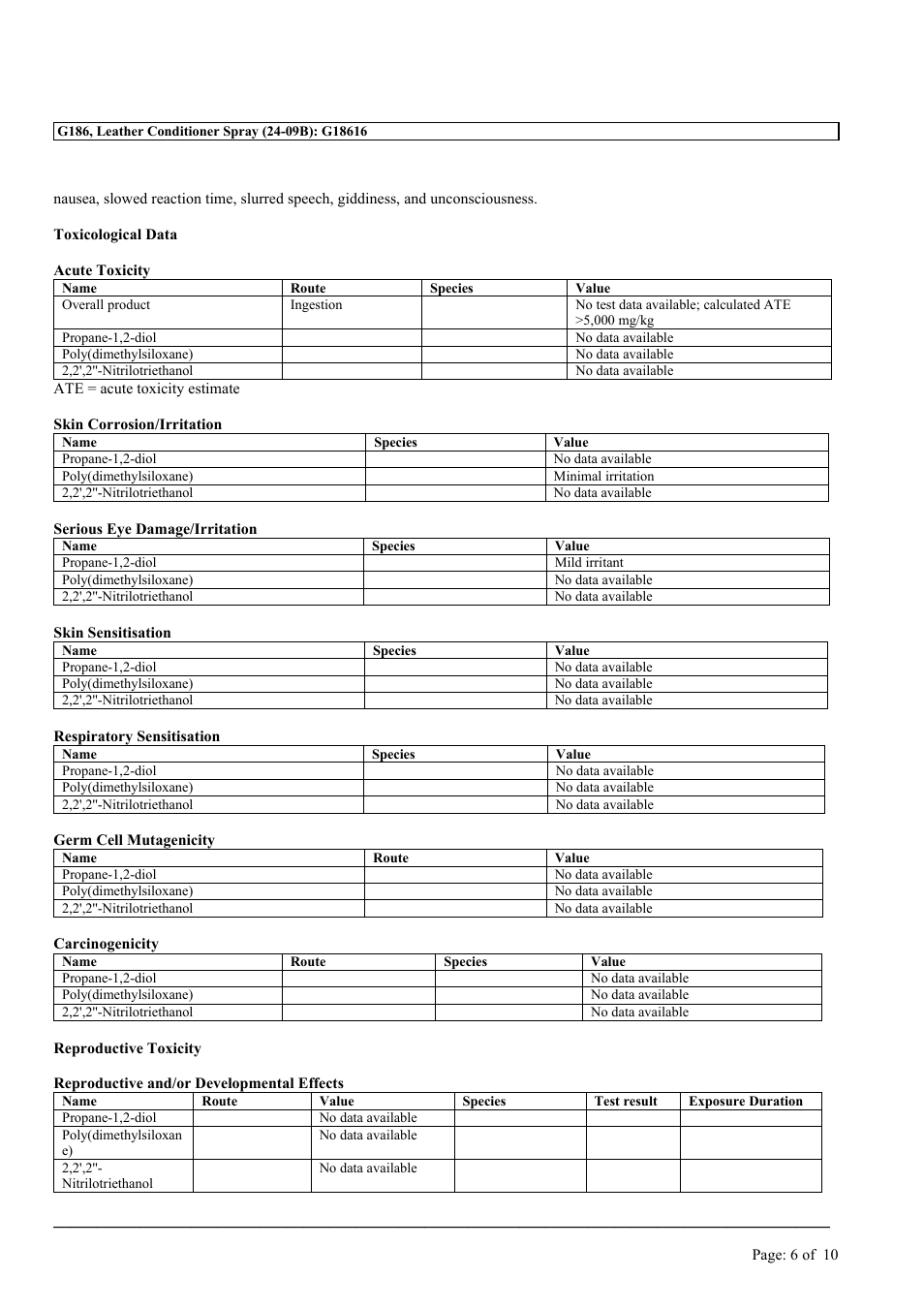 MEGUIAR'S G186 User Manual | Page 6 / 10