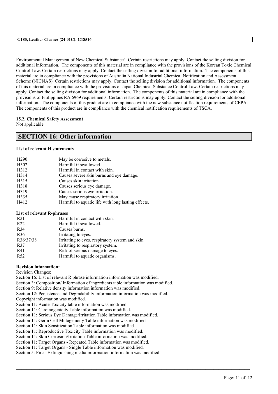 MEGUIAR'S D185 User Manual | Page 11 / 12