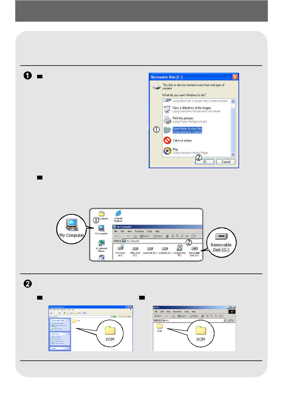 Copyingpicturesandmoviestoyourcomputer, Copying pictures and movies to your computer | AIPTEK POCKETCAMX User Manual | Page 24 / 37