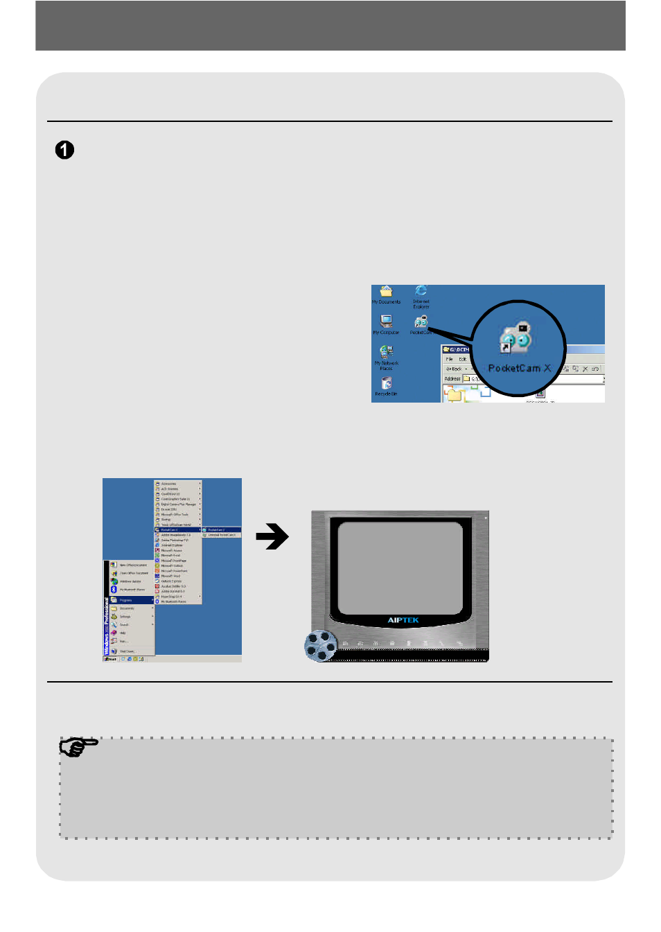 Capturingimmediateimagestoyourcomputer, Capturing immediate images to your computer | AIPTEK POCKETCAMX User Manual | Page 29 / 37