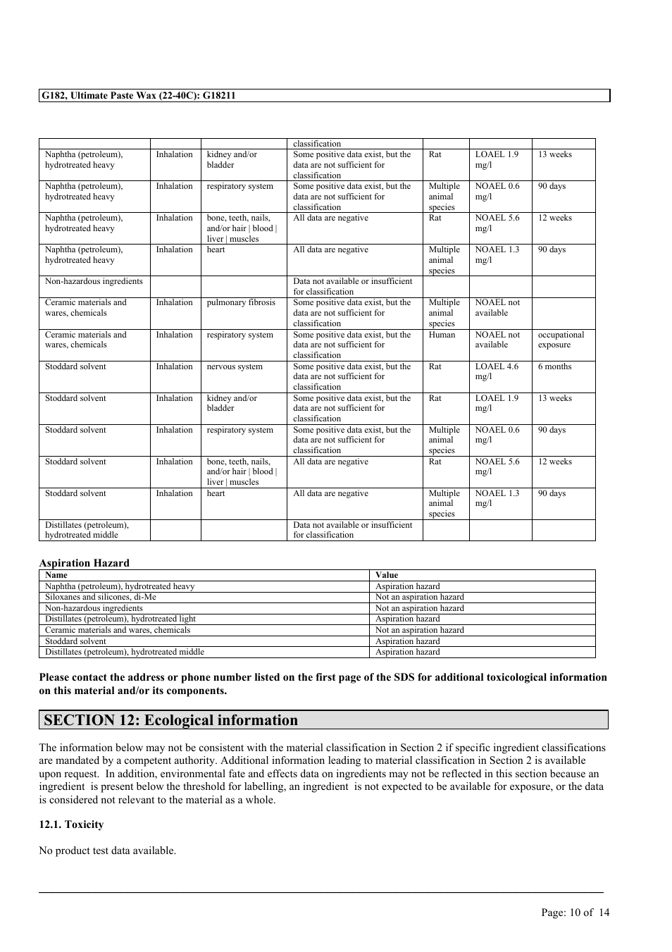 MEGUIAR'S G18211 User Manual | Page 10 / 14