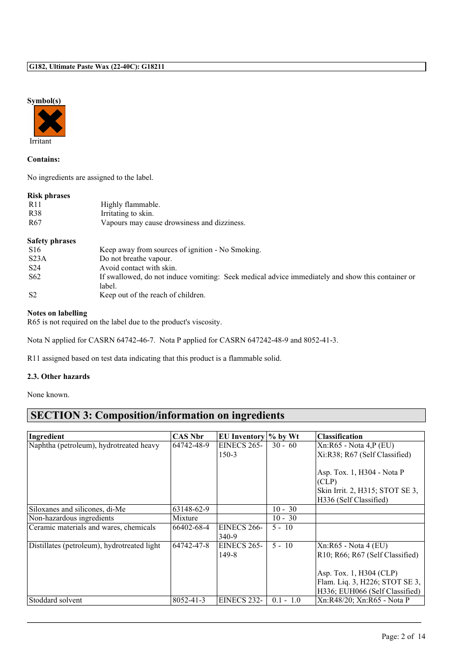 MEGUIAR'S G18211 User Manual | Page 2 / 14