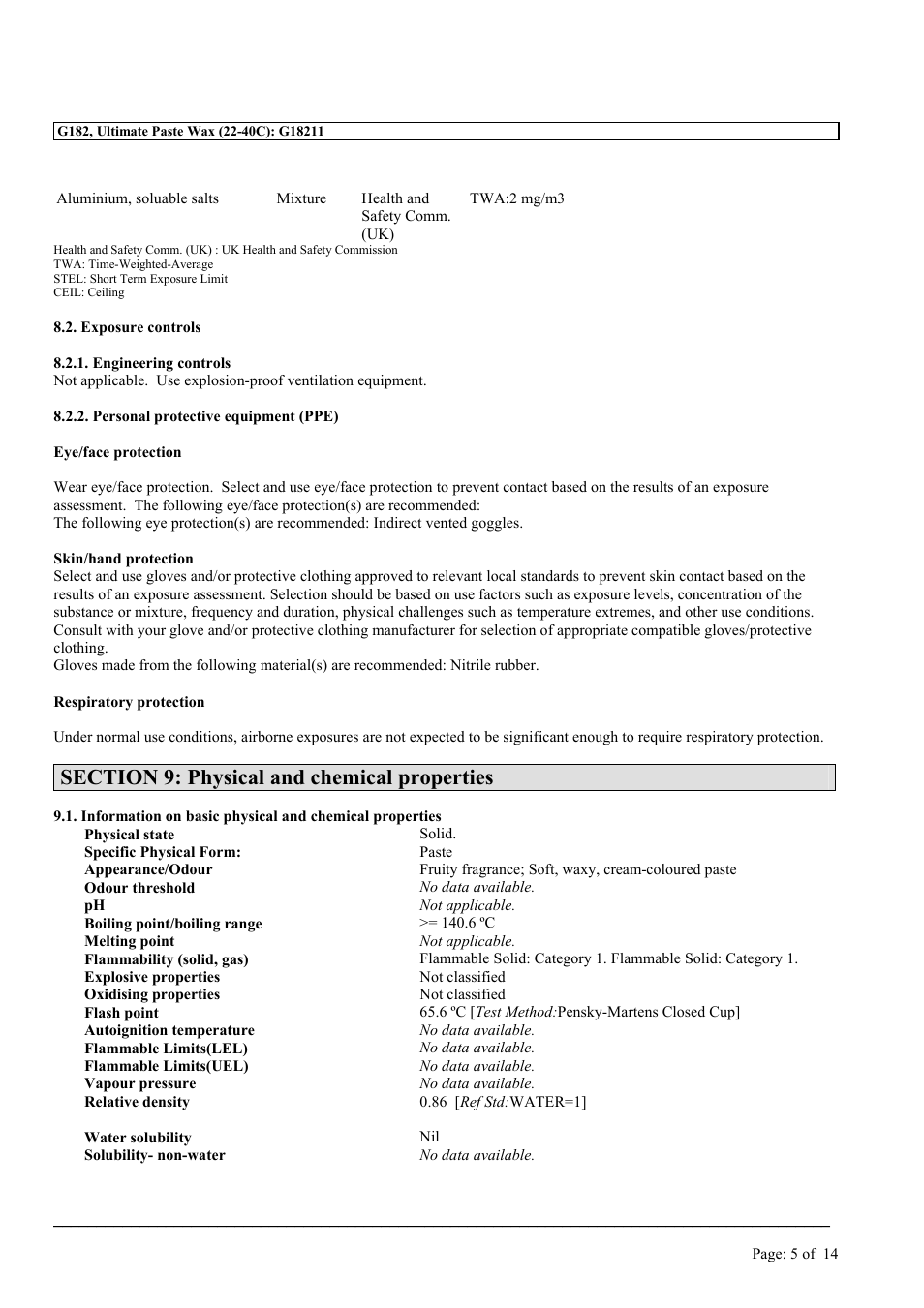 MEGUIAR'S G18211 User Manual | Page 5 / 14