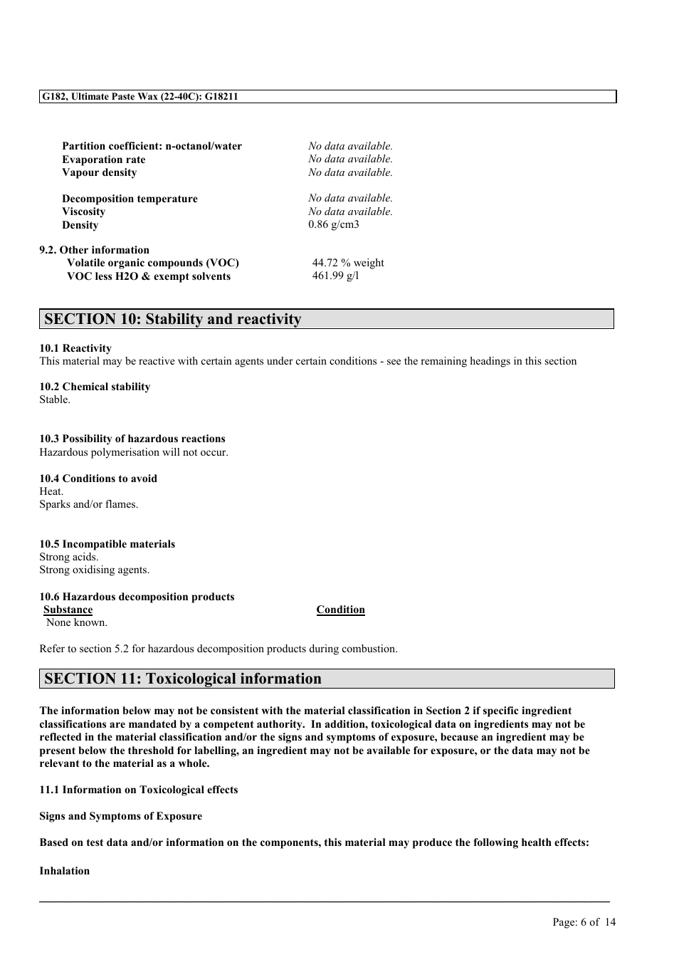 MEGUIAR'S G18211 User Manual | Page 6 / 14