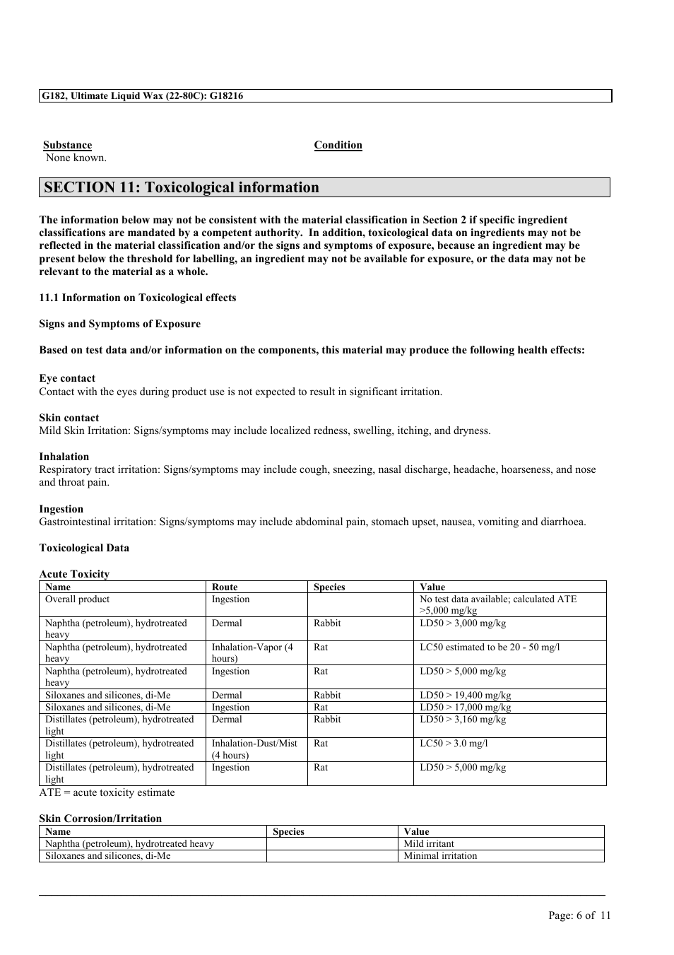 MEGUIAR'S G182 User Manual | Page 6 / 11