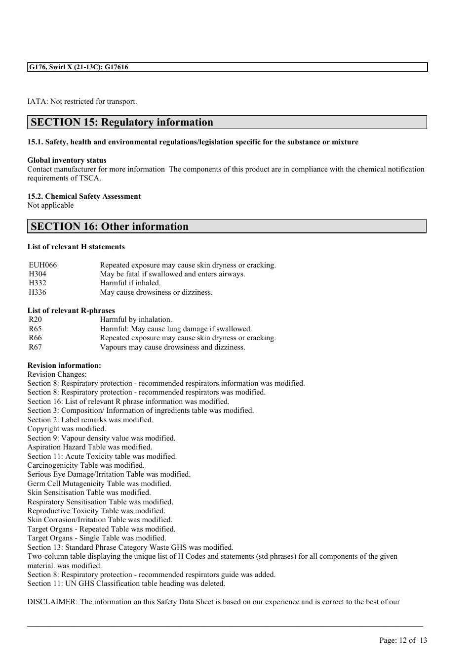 MEGUIAR'S G176 User Manual | Page 12 / 13