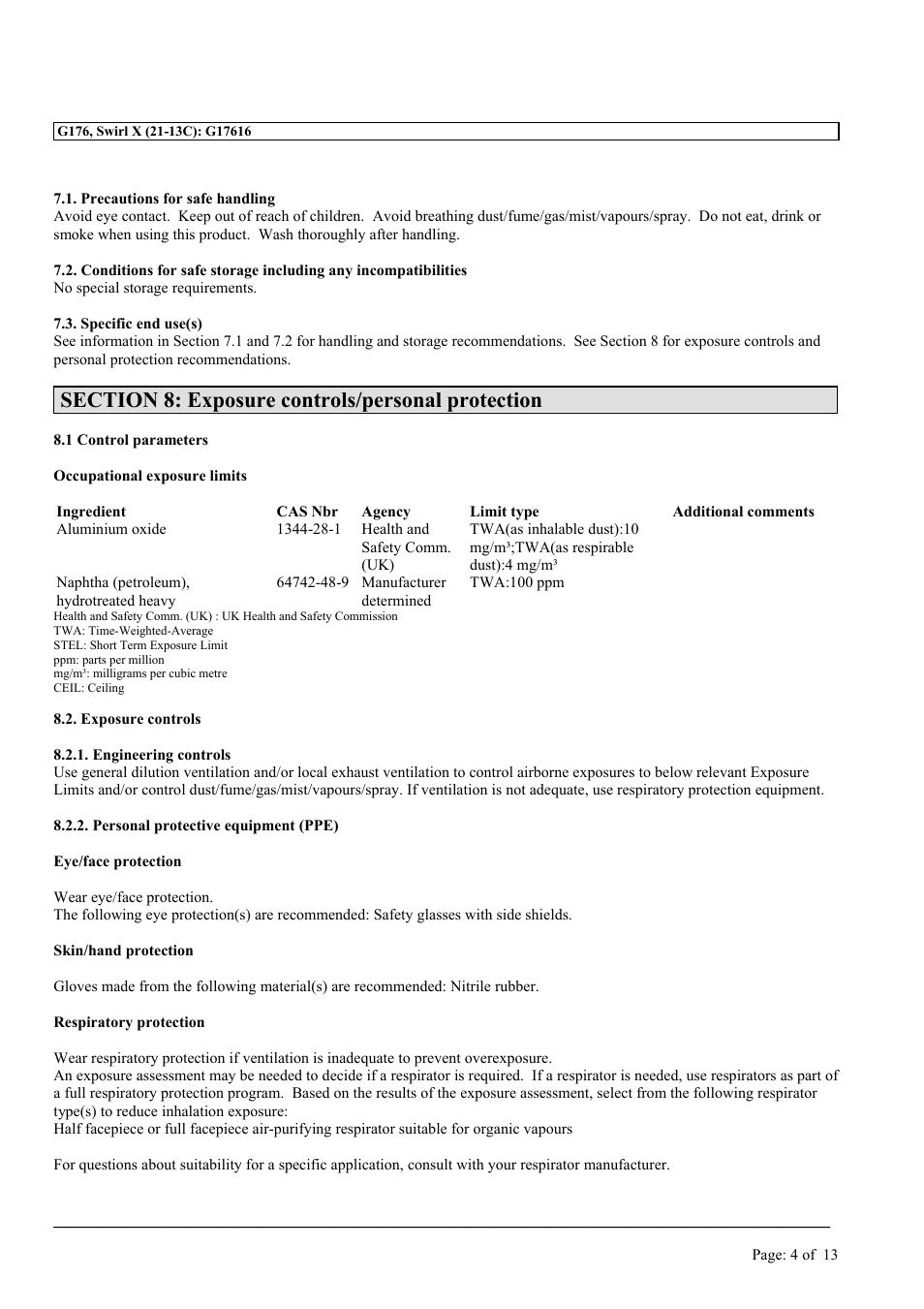 MEGUIAR'S G176 User Manual | Page 4 / 13