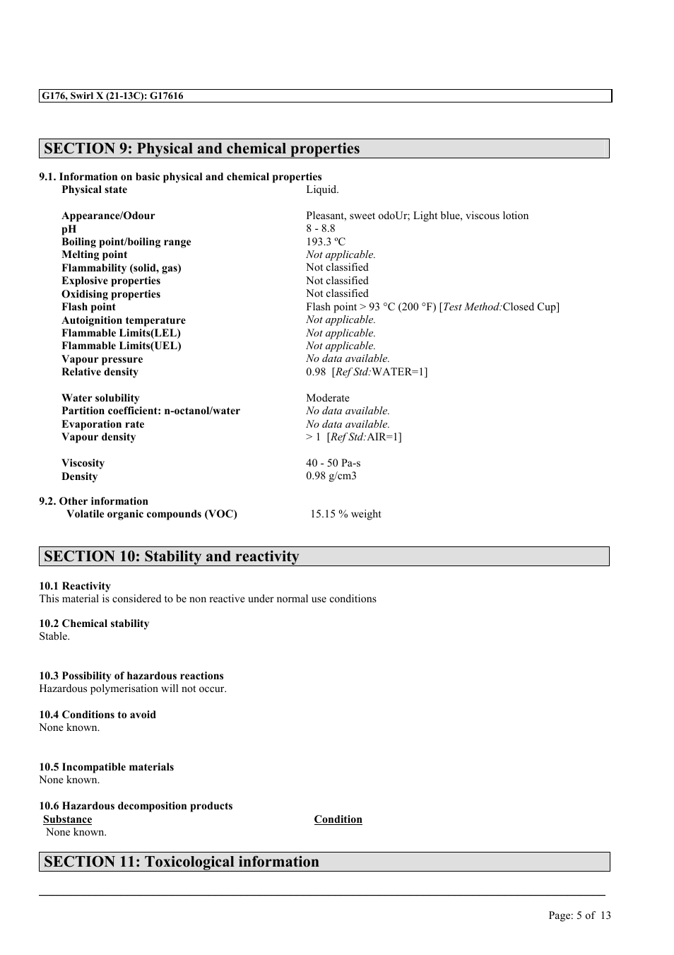 MEGUIAR'S G176 User Manual | Page 5 / 13