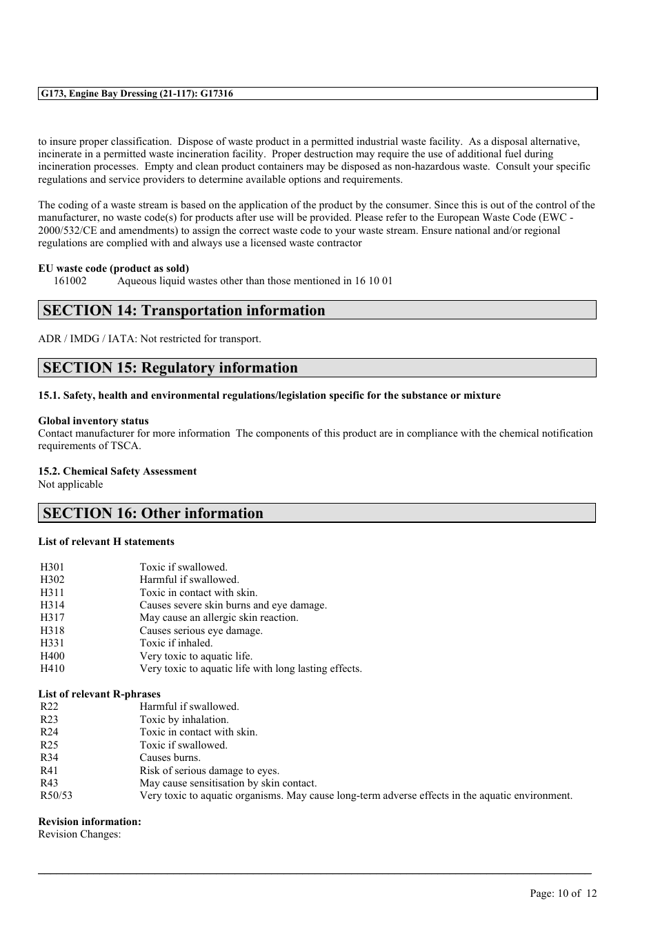 MEGUIAR'S G173 User Manual | Page 10 / 12