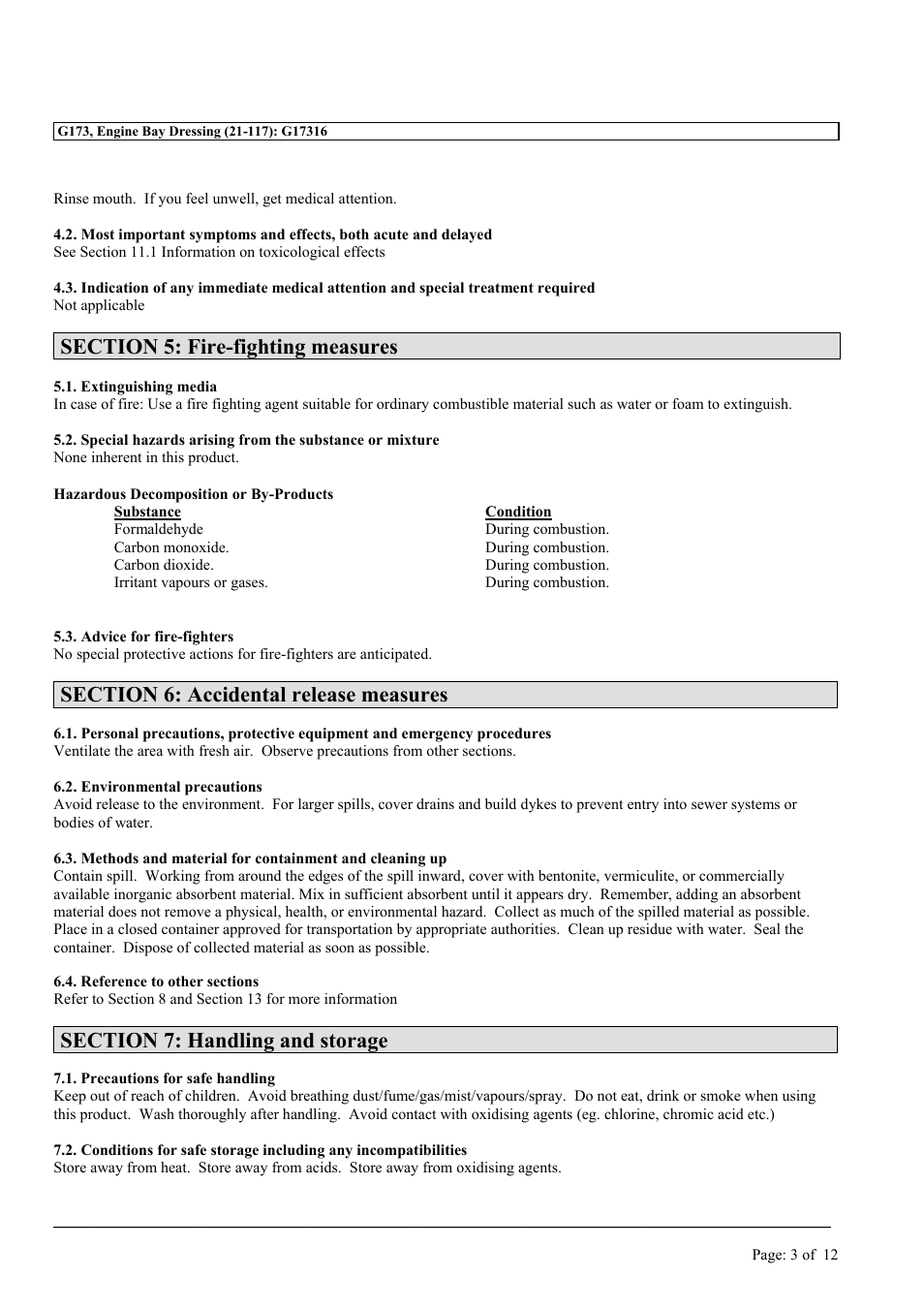 MEGUIAR'S G173 User Manual | Page 3 / 12