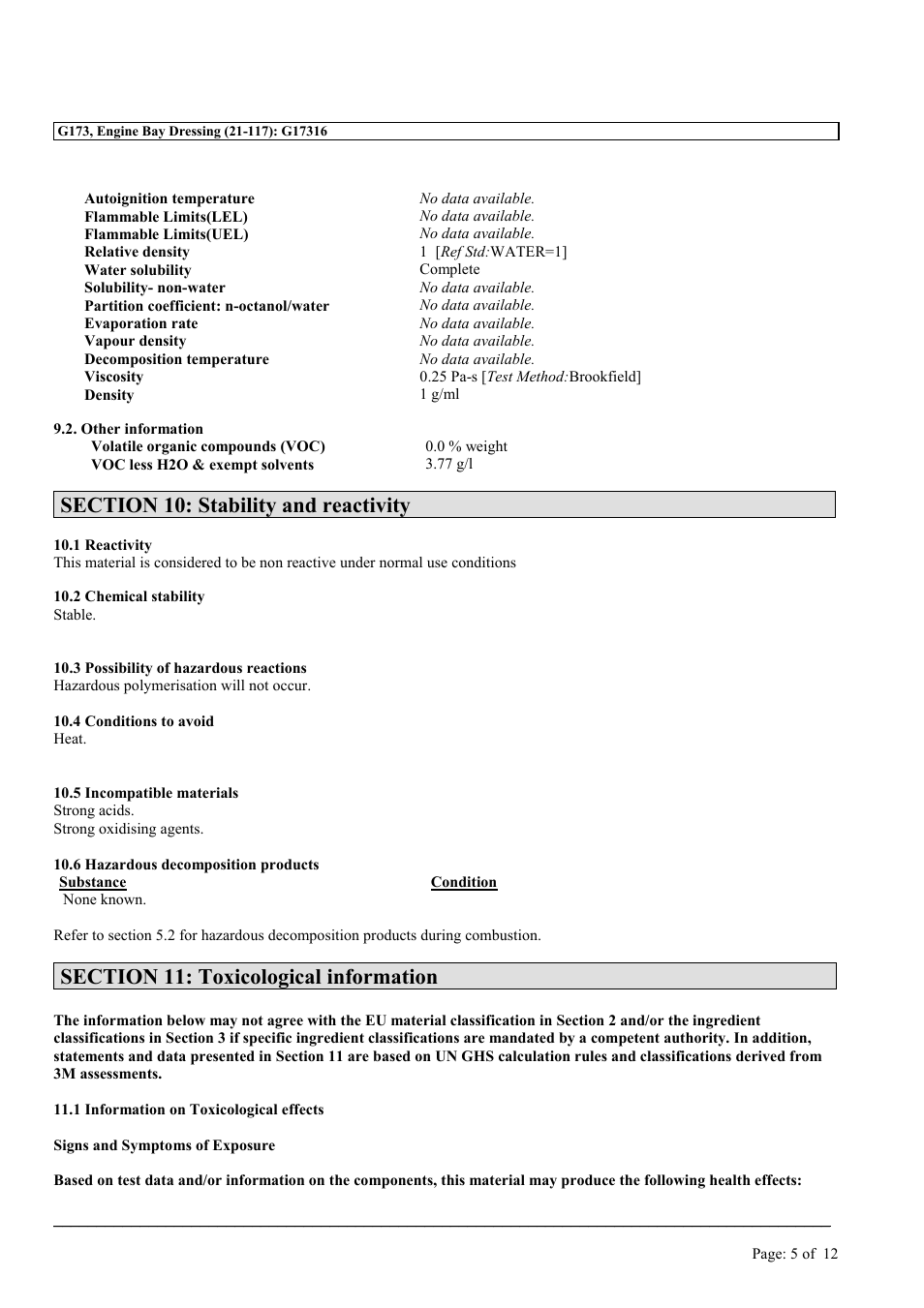 MEGUIAR'S G173 User Manual | Page 5 / 12