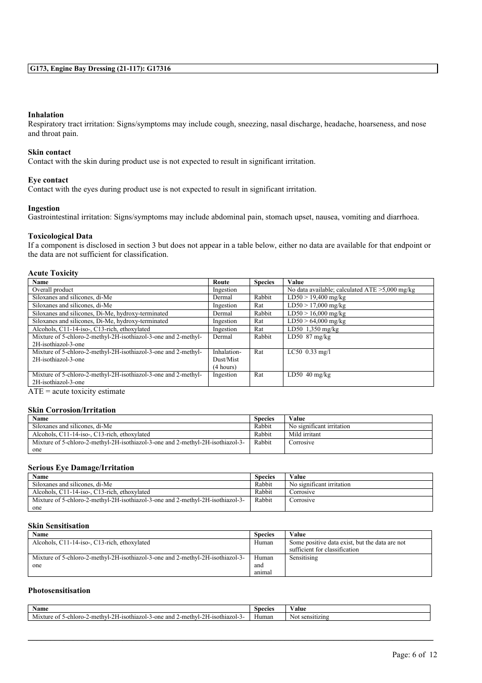 MEGUIAR'S G173 User Manual | Page 6 / 12