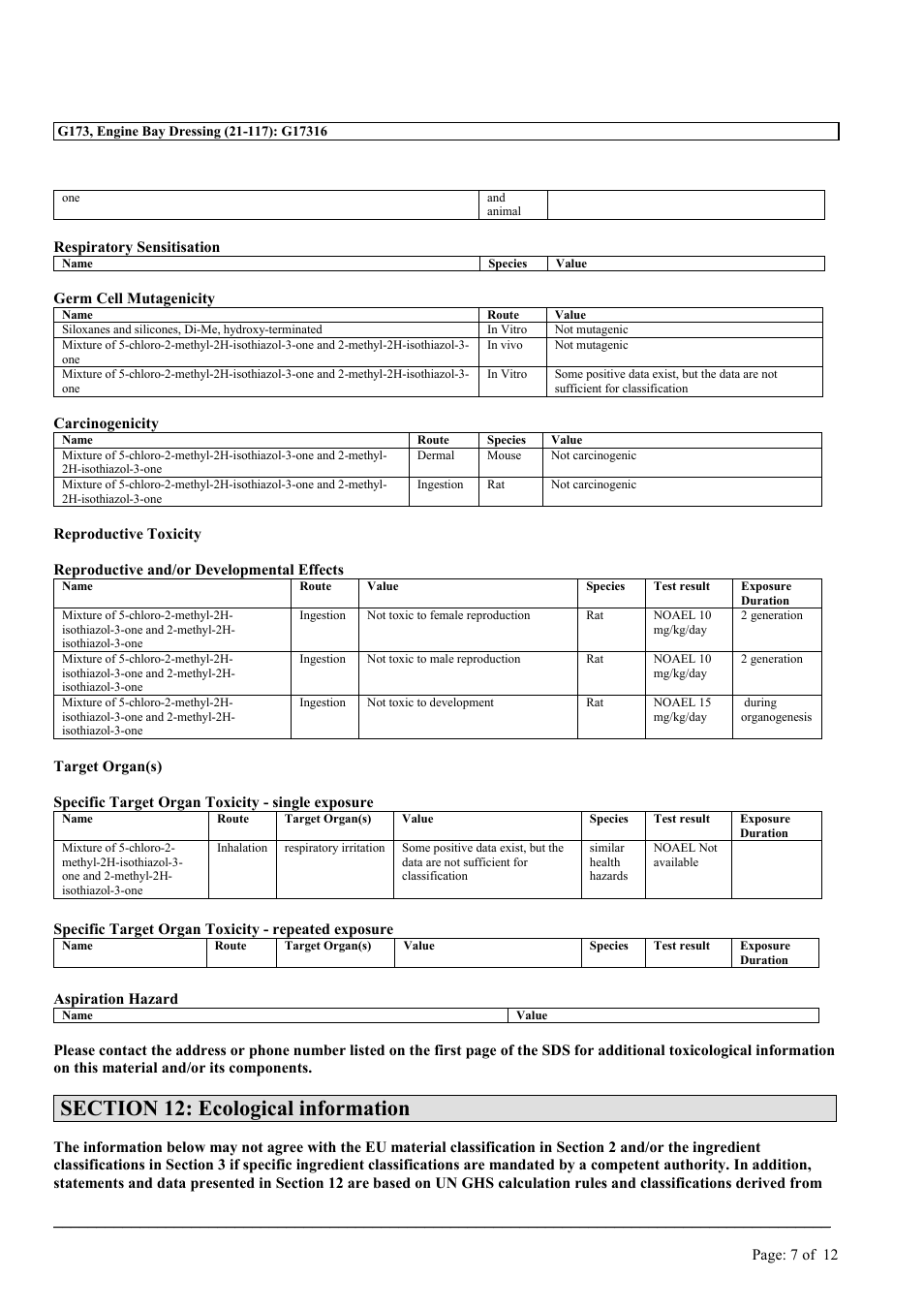 MEGUIAR'S G173 User Manual | Page 7 / 12