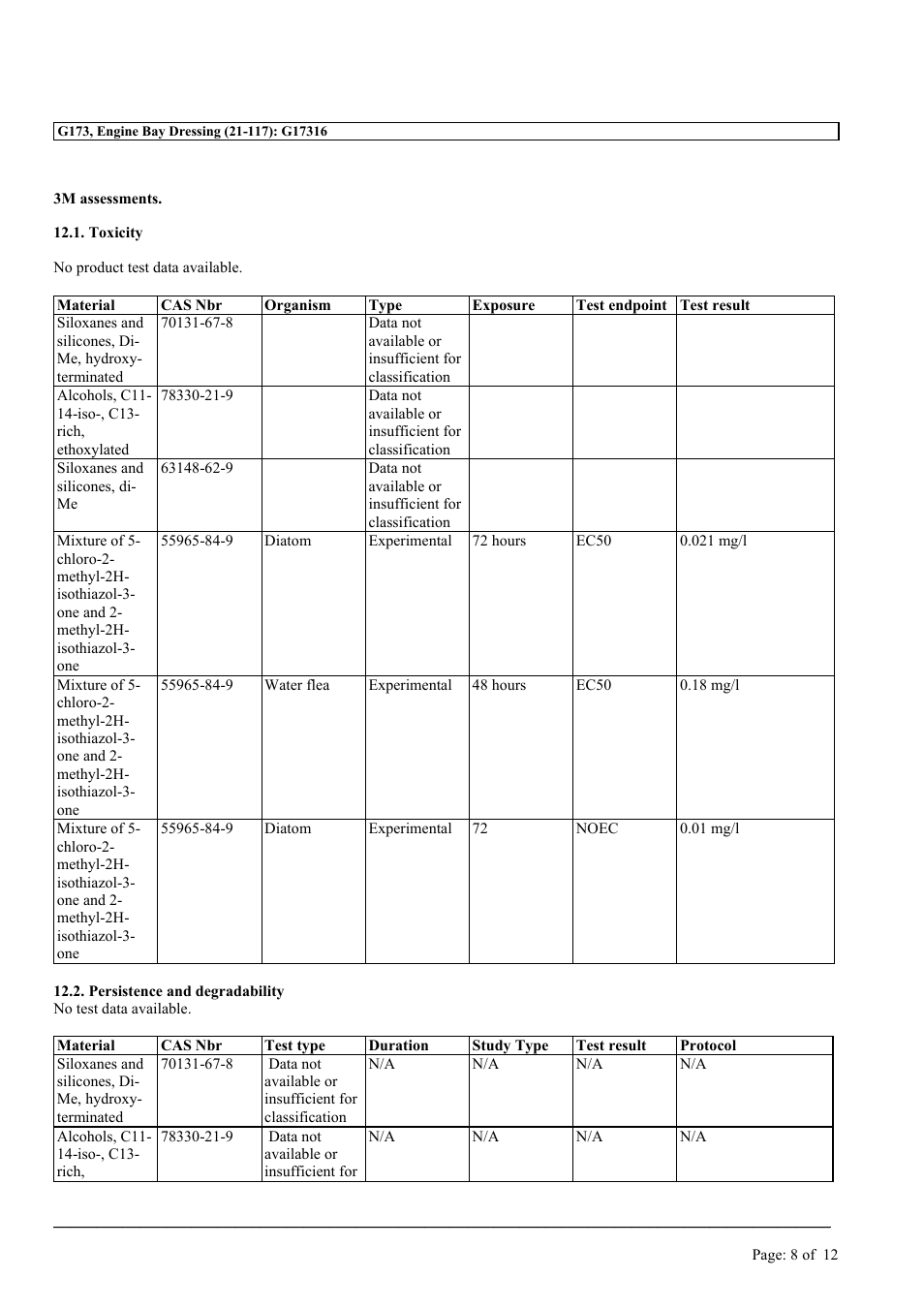 MEGUIAR'S G173 User Manual | Page 8 / 12