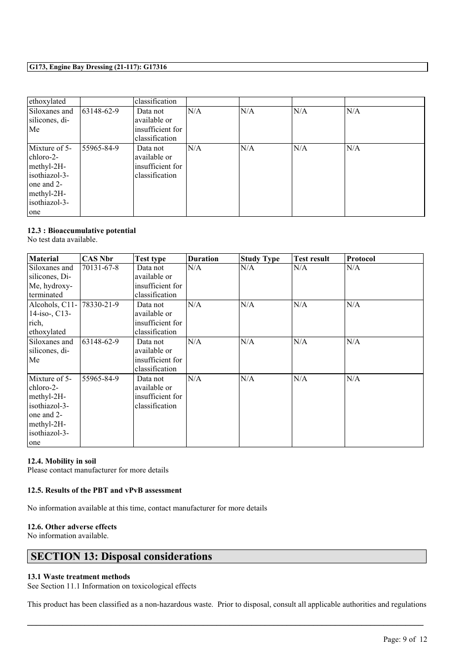 MEGUIAR'S G173 User Manual | Page 9 / 12