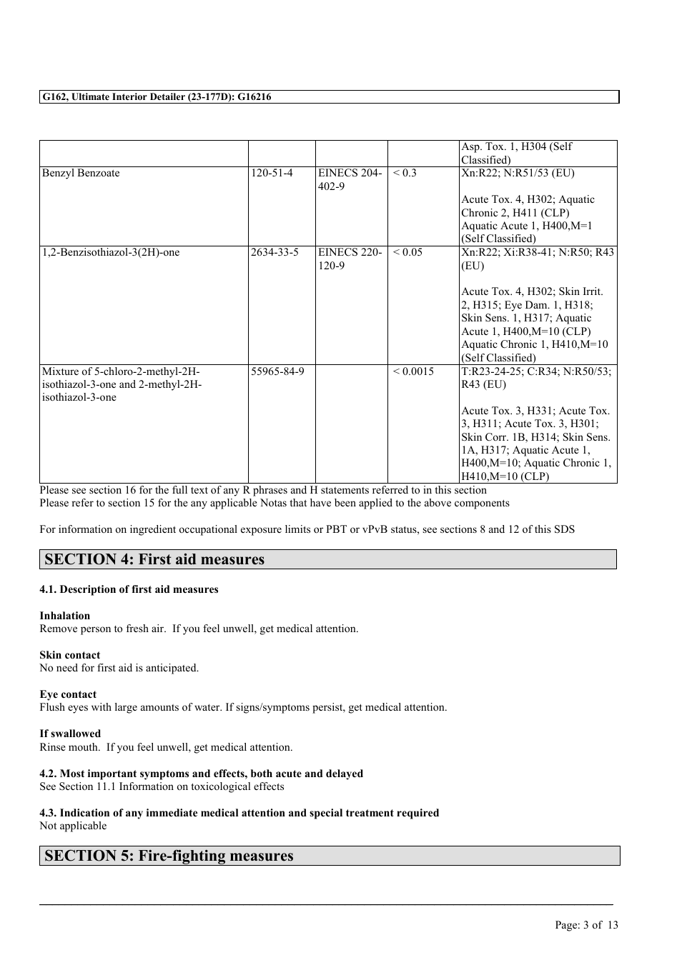 MEGUIAR'S G162 User Manual | Page 3 / 13