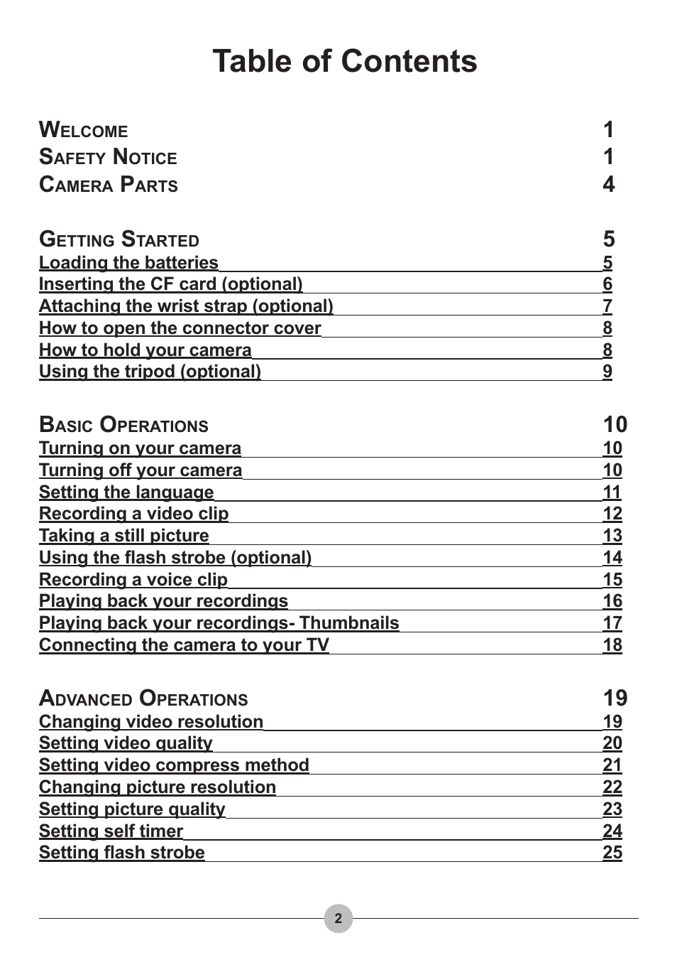 AIPTEK Pocket DV 4100 User Manual | Page 3 / 44