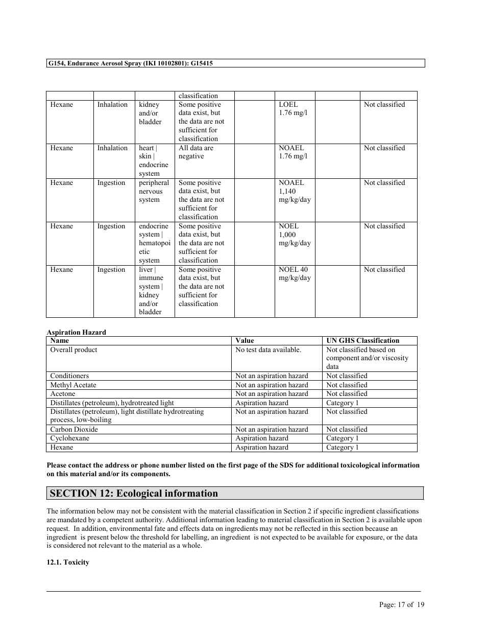 MEGUIAR'S G154 User Manual | Page 17 / 19