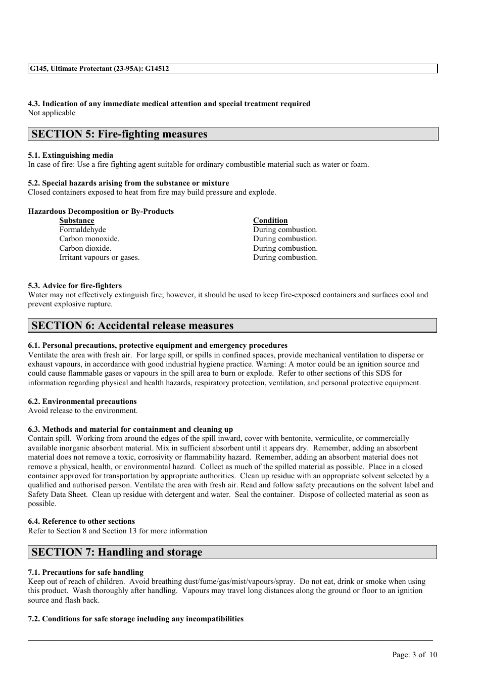 MEGUIAR'S G145 User Manual | Page 3 / 10