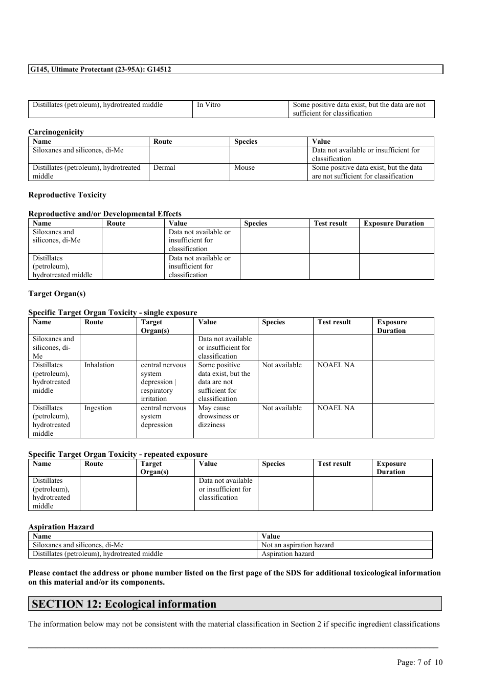 MEGUIAR'S G145 User Manual | Page 7 / 10