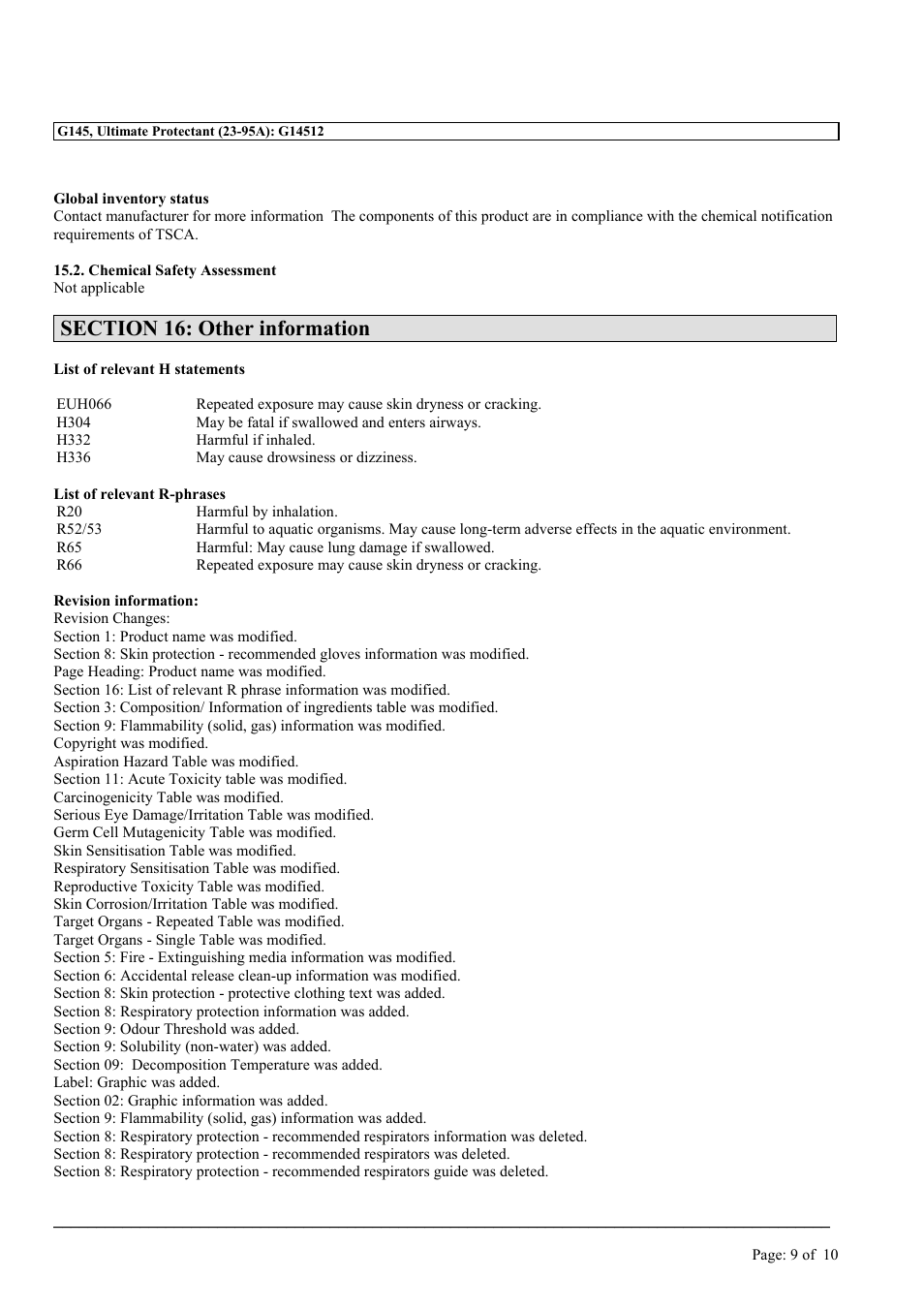MEGUIAR'S G145 User Manual | Page 9 / 10