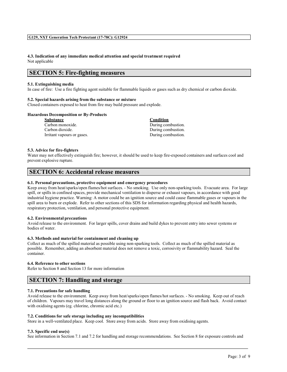MEGUIAR'S G129 User Manual | Page 3 / 9