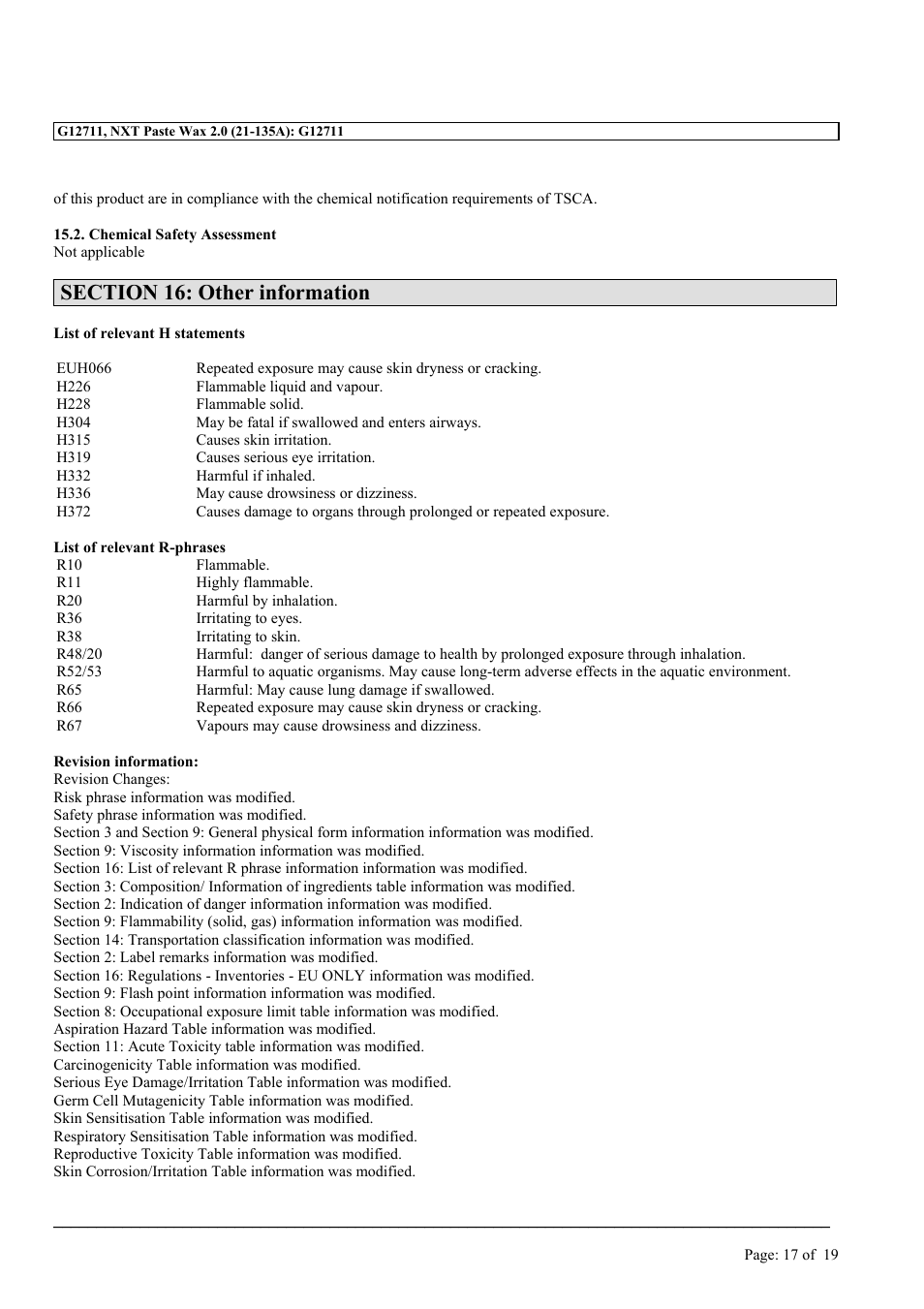 MEGUIAR'S G12711 User Manual | Page 17 / 19