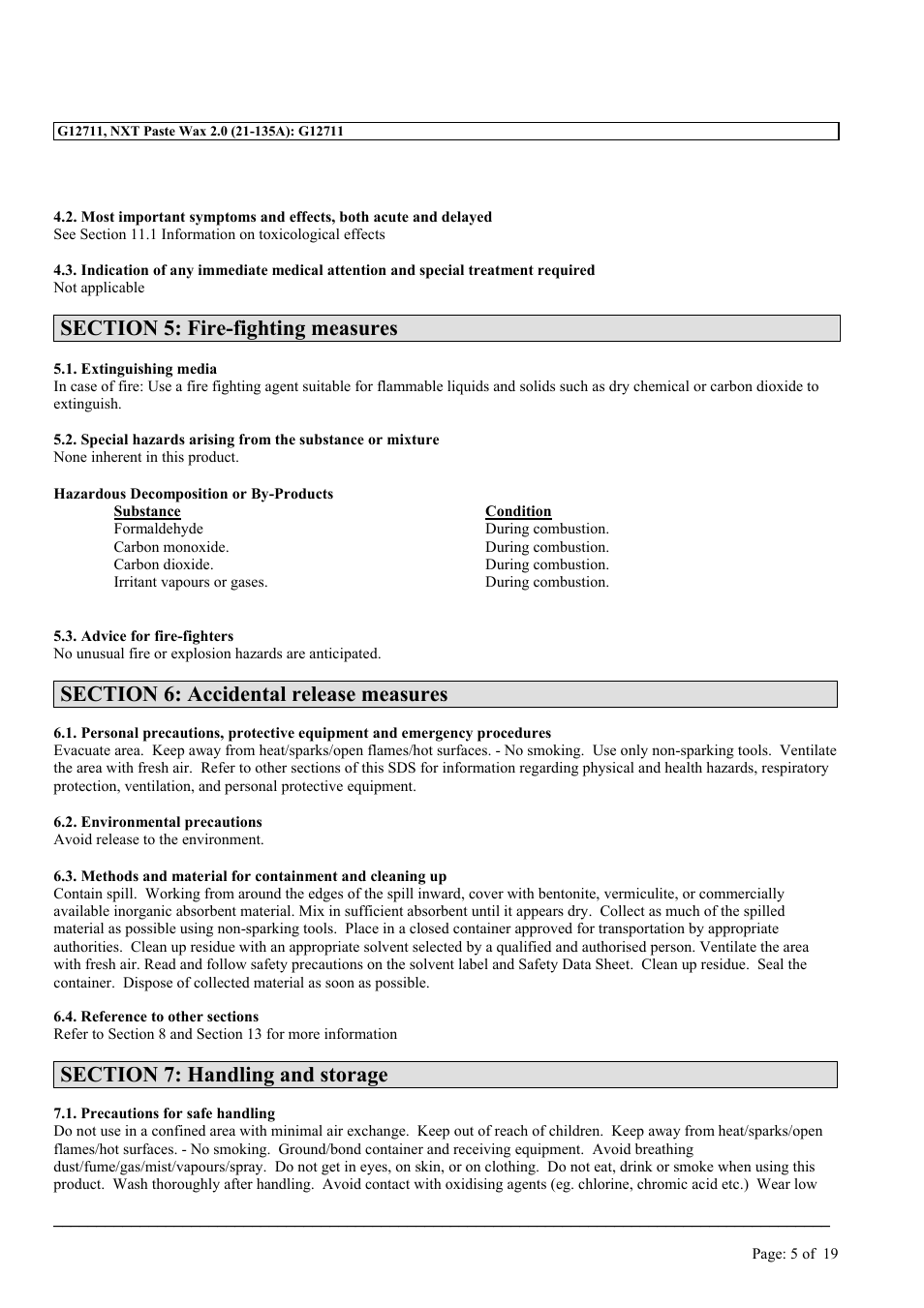 MEGUIAR'S G12711 User Manual | Page 5 / 19