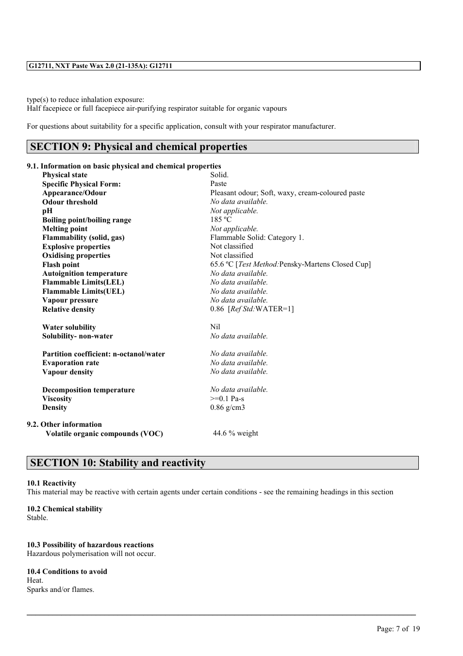 MEGUIAR'S G12711 User Manual | Page 7 / 19