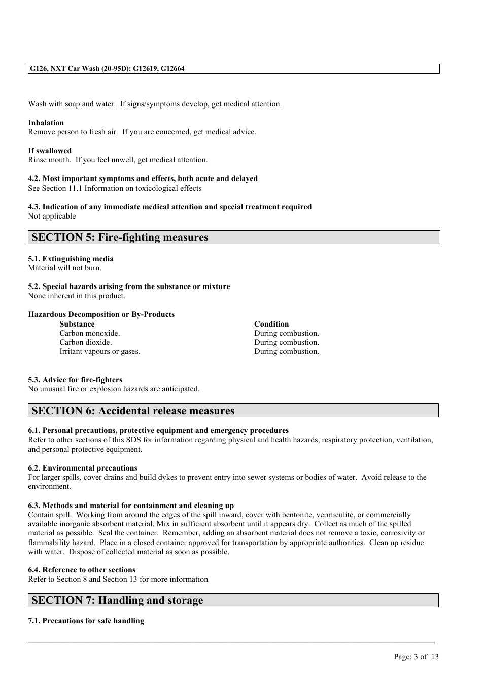 MEGUIAR'S G126 User Manual | Page 3 / 13