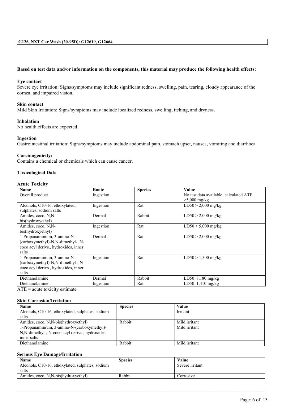 MEGUIAR'S G126 User Manual | Page 6 / 13