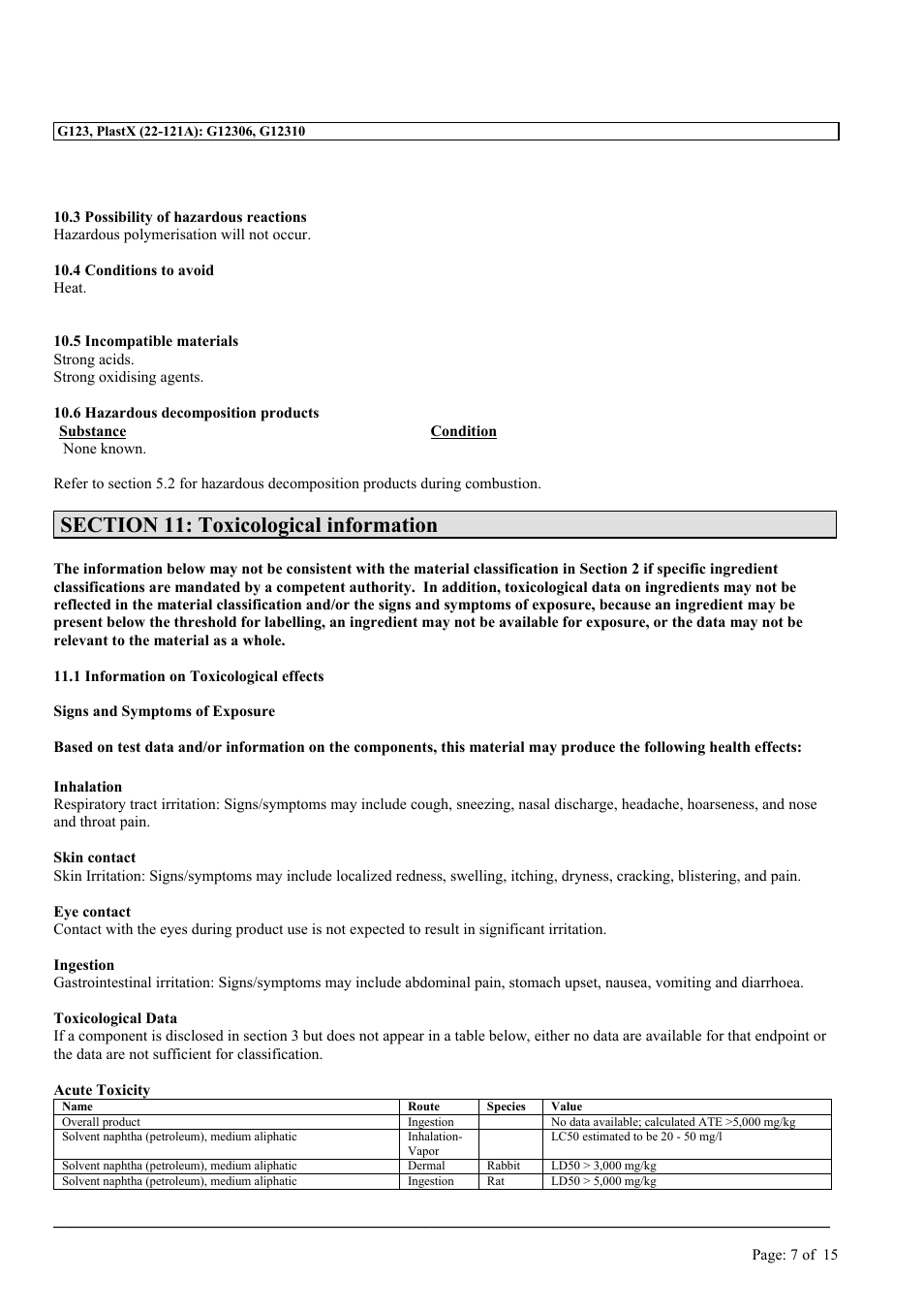 MEGUIAR'S G123 User Manual | Page 7 / 15