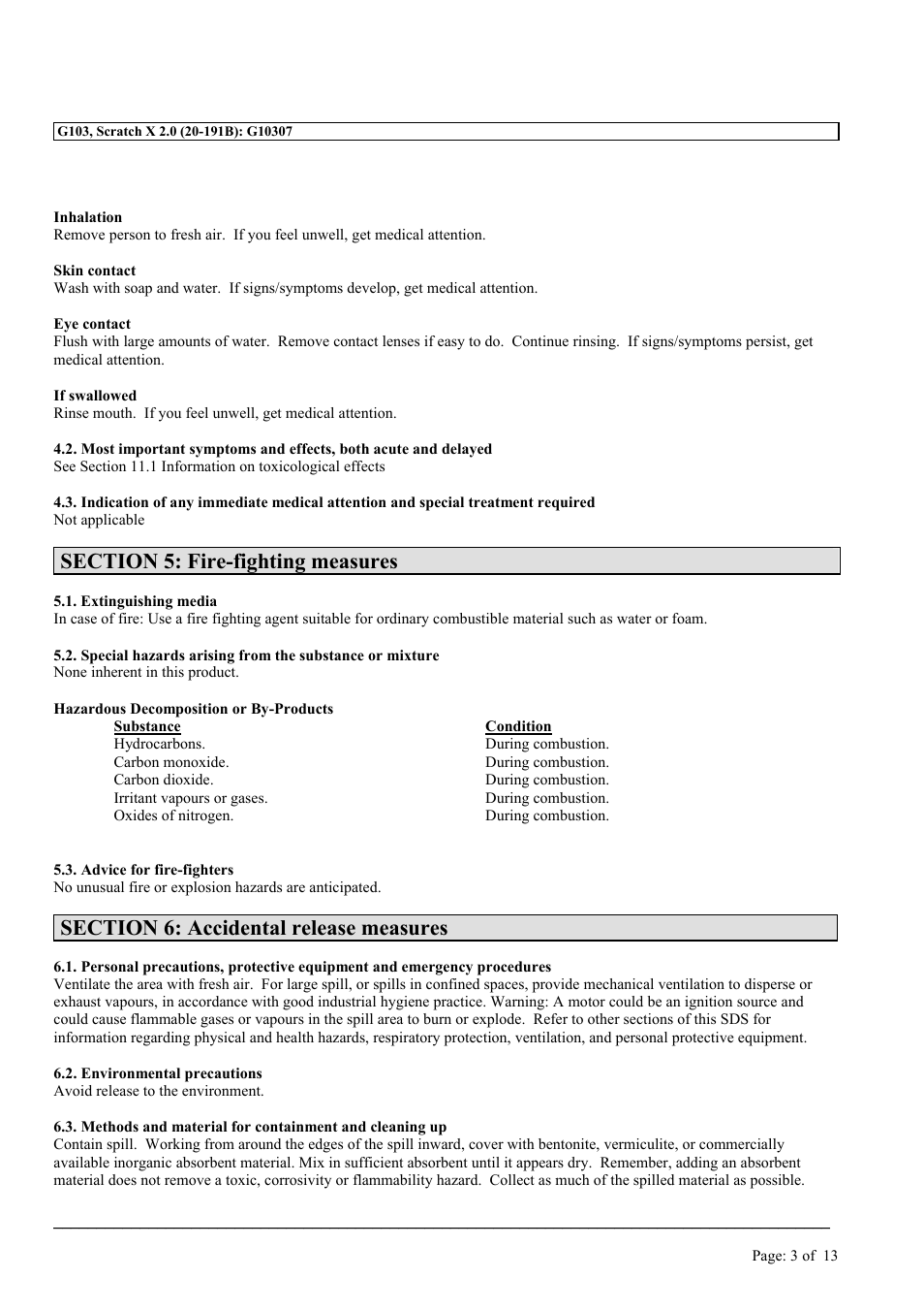 MEGUIAR'S G103 User Manual | Page 3 / 13