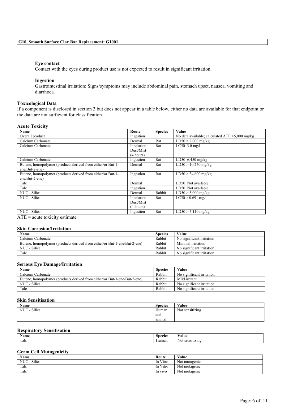 MEGUIAR'S G10 User Manual | Page 6 / 11