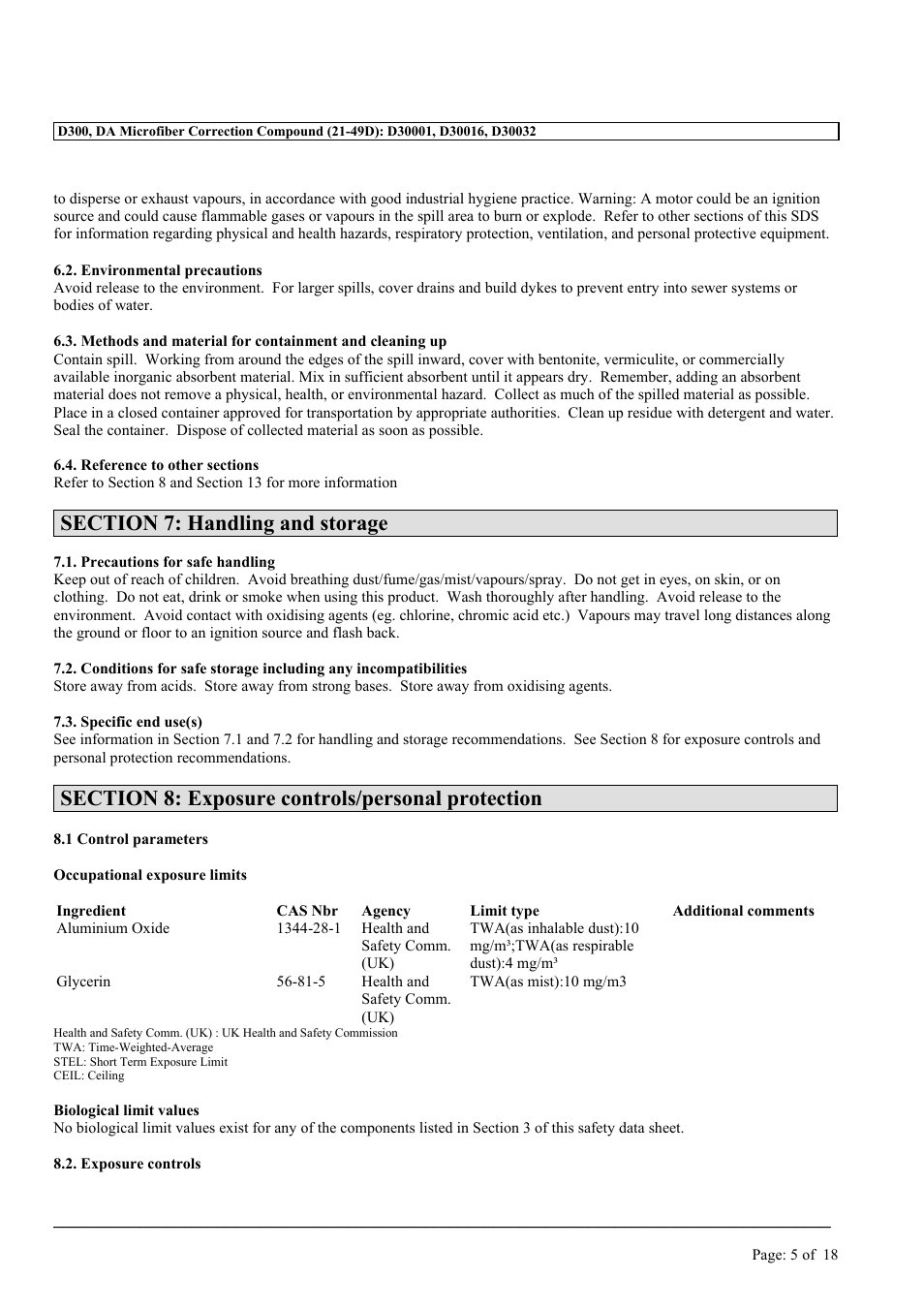 MEGUIAR'S D300 User Manual | Page 5 / 18