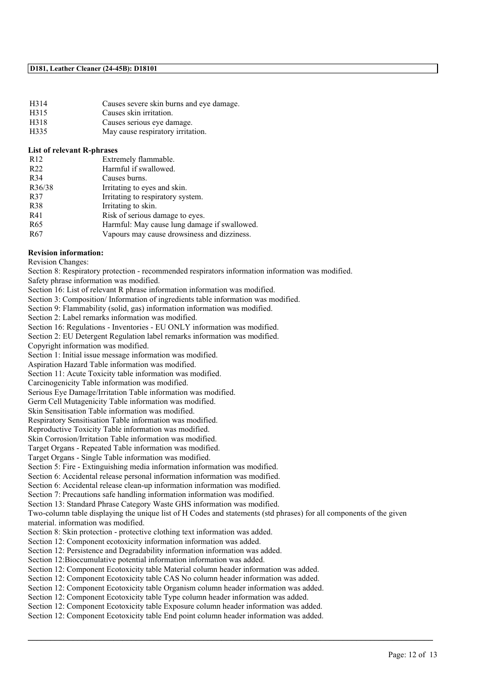 MEGUIAR'S D181 User Manual | Page 12 / 13