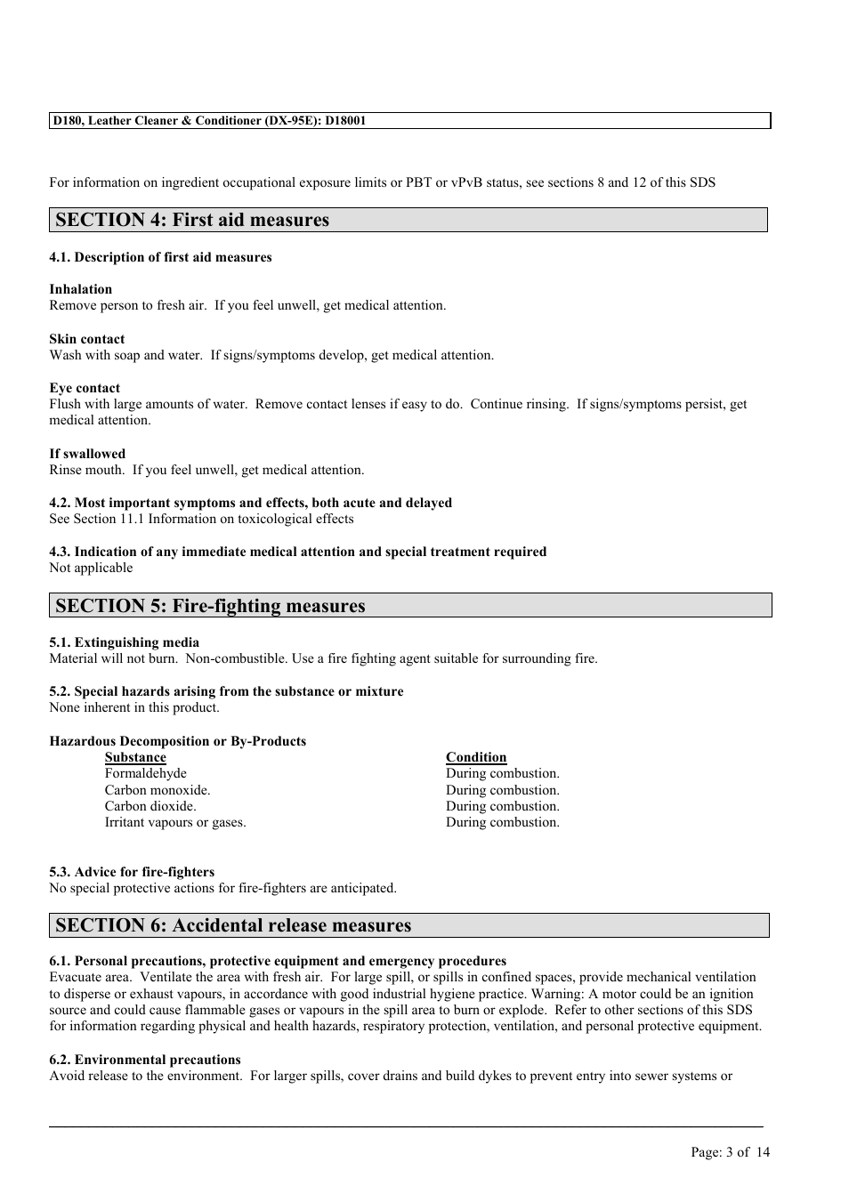 MEGUIAR'S D180 User Manual | Page 3 / 14