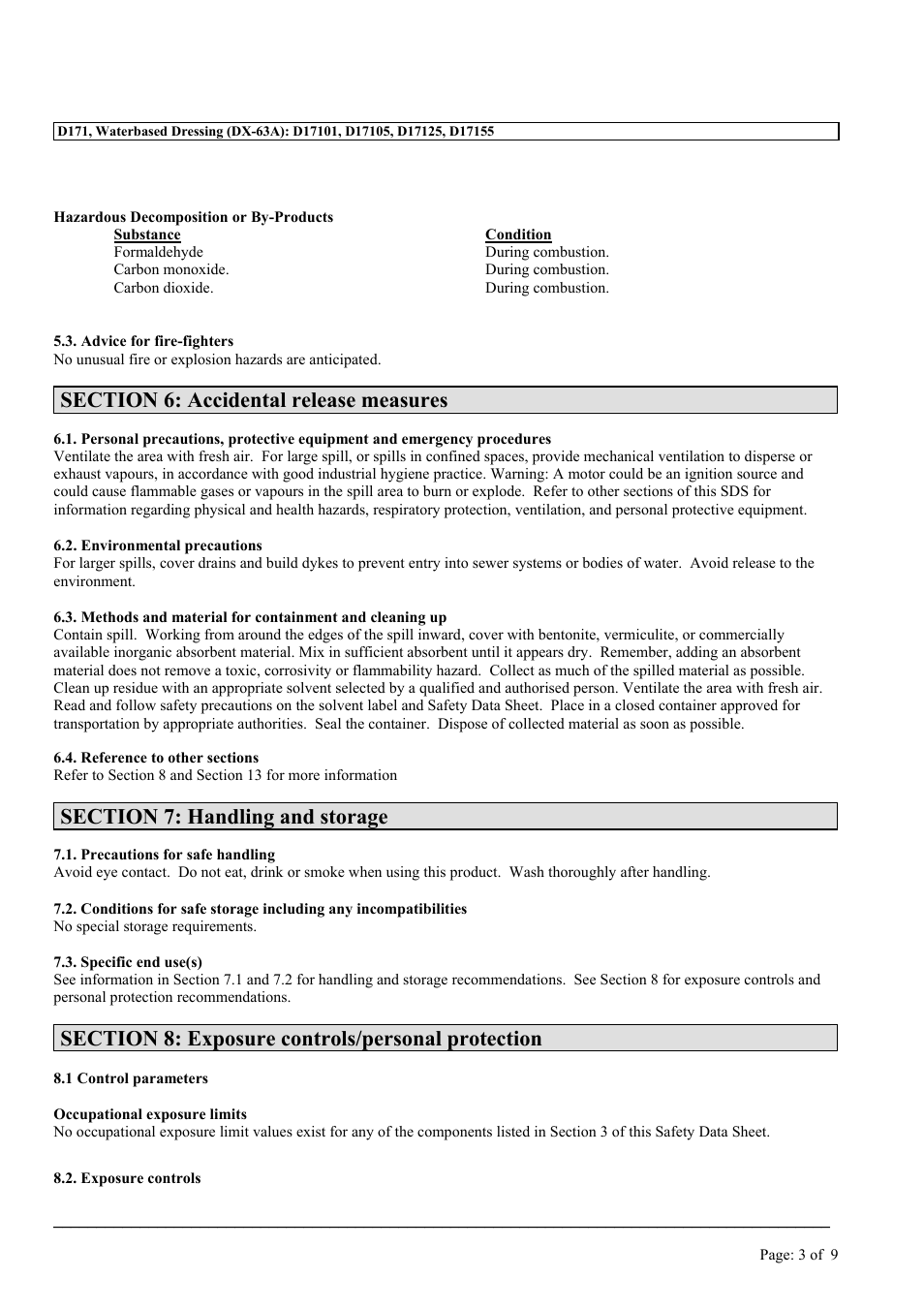 MEGUIAR'S D171 User Manual | Page 3 / 9