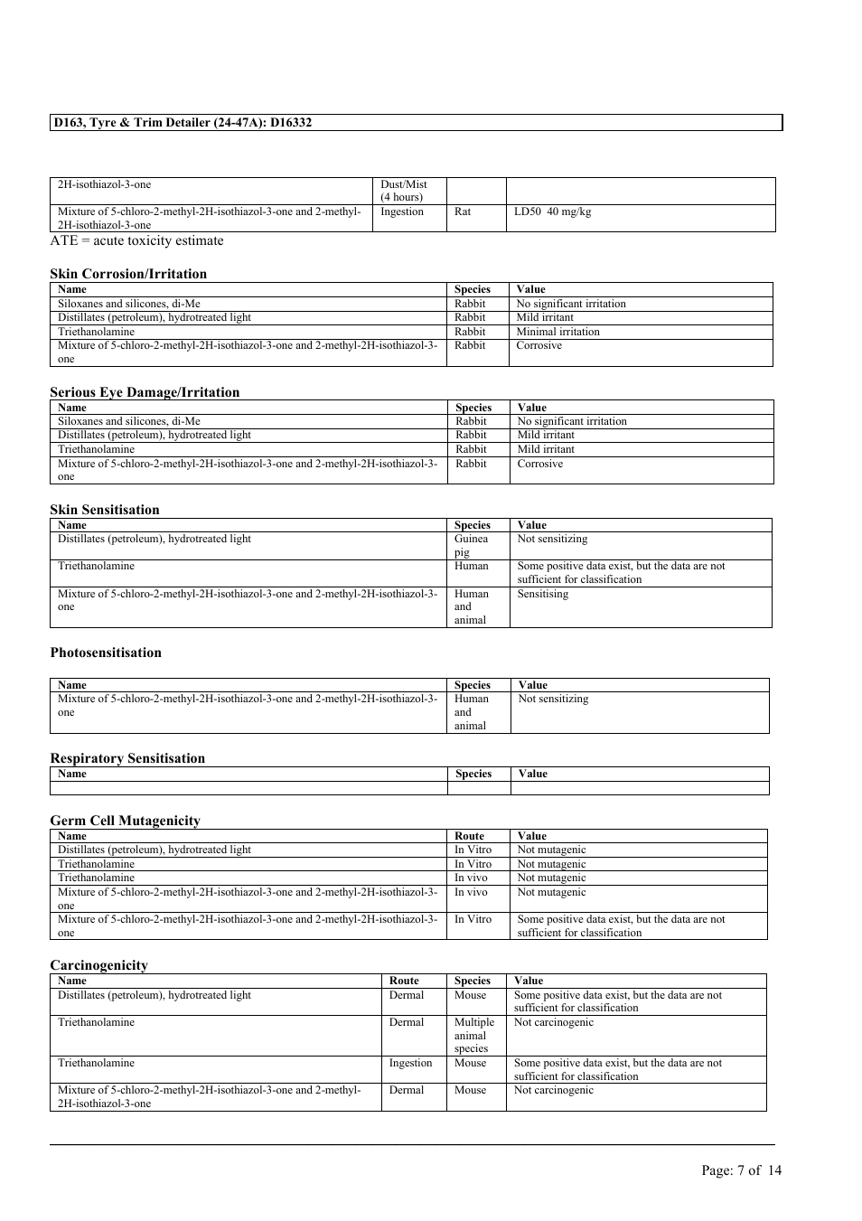 MEGUIAR'S D163 User Manual | Page 7 / 14