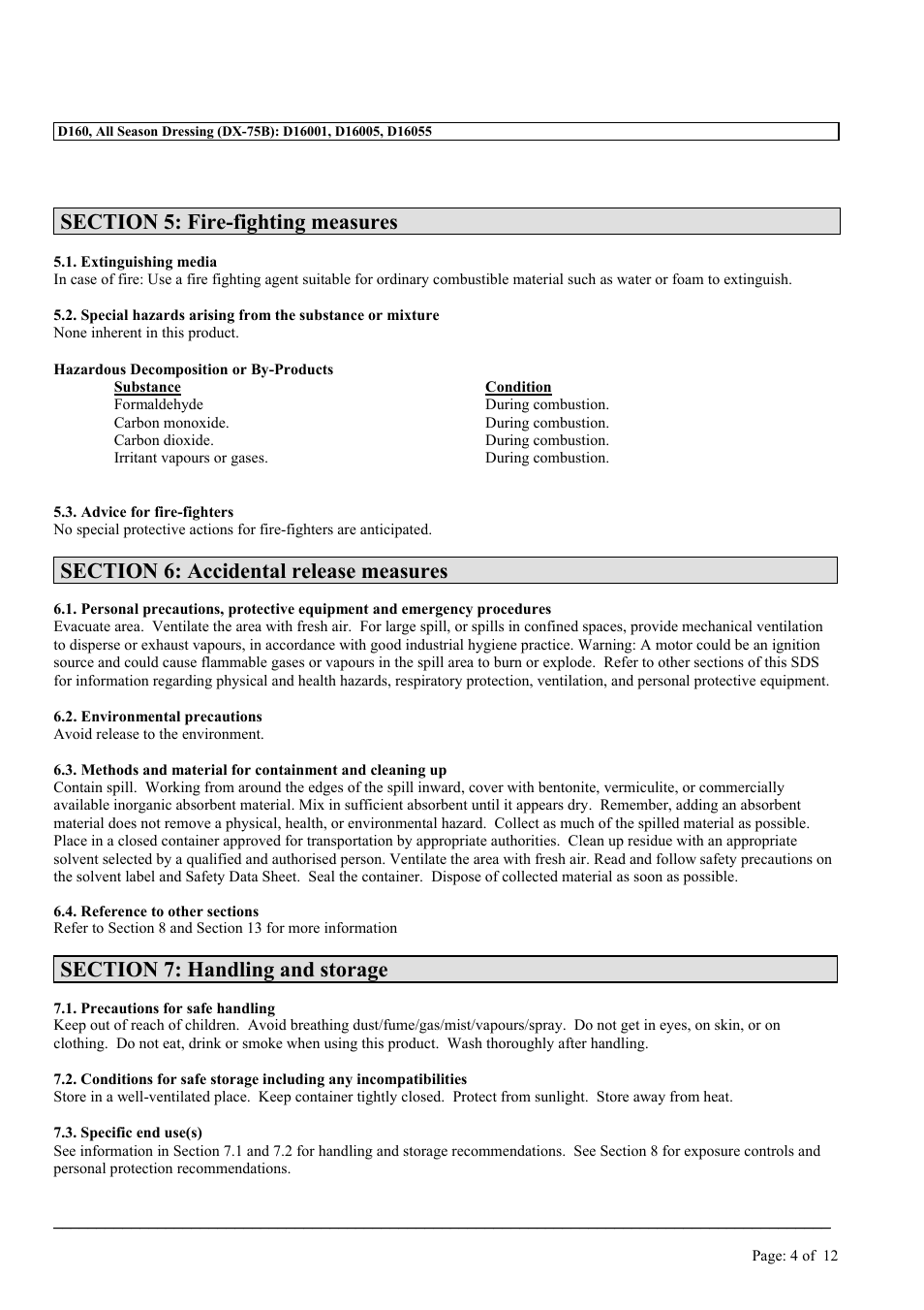 MEGUIAR'S D160 User Manual | Page 4 / 12
