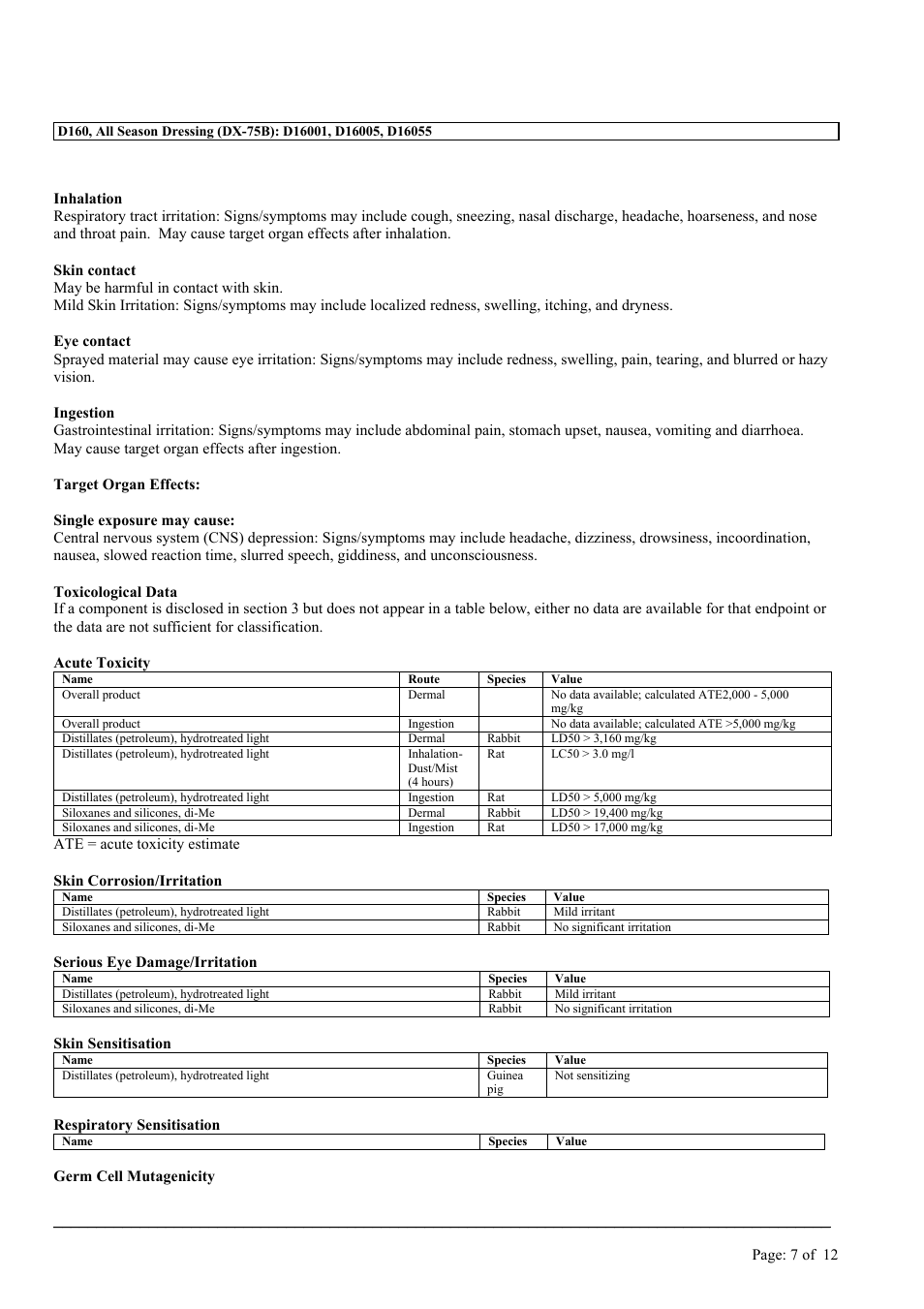 MEGUIAR'S D160 User Manual | Page 7 / 12