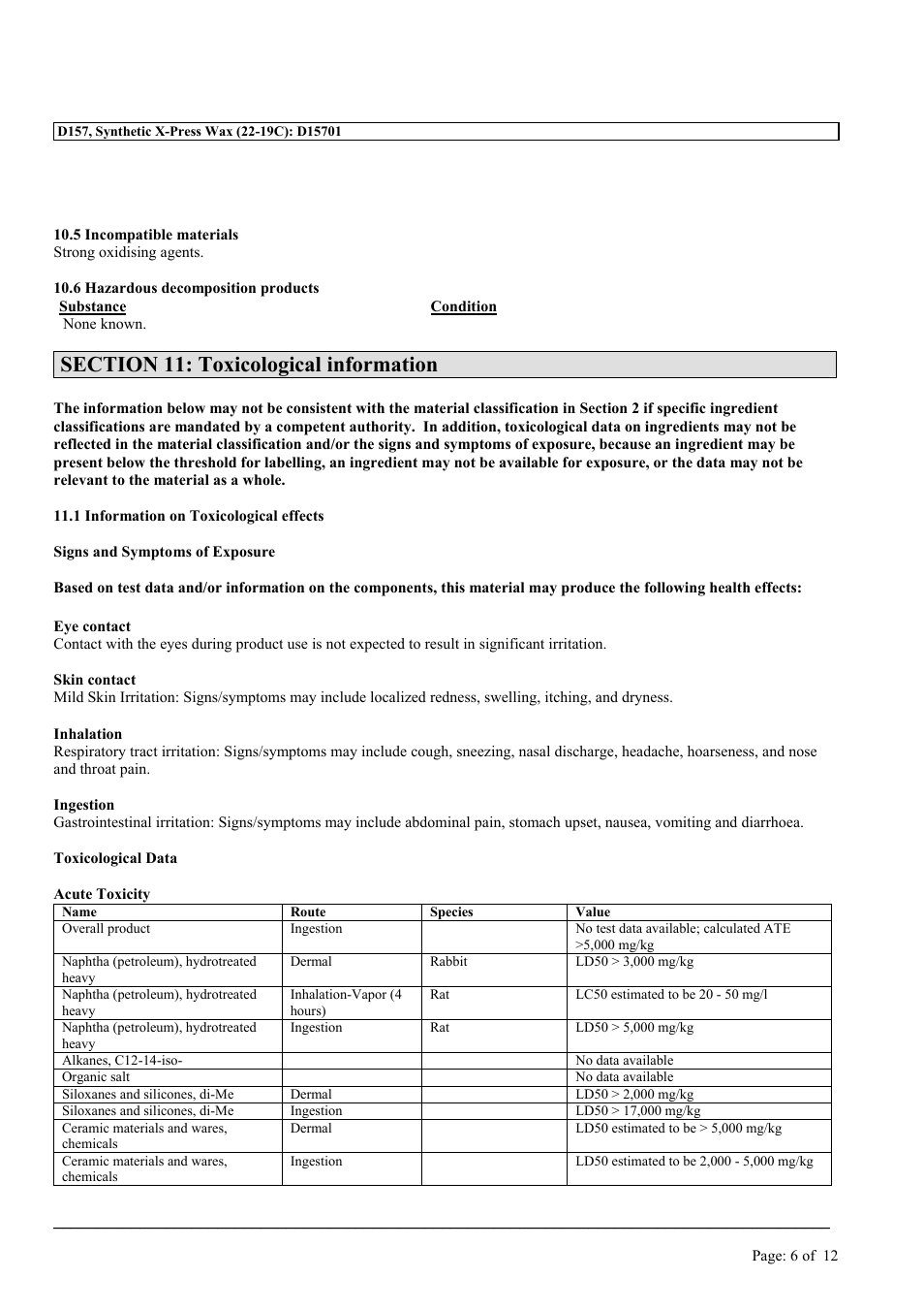 MEGUIAR'S D157 User Manual | Page 6 / 12
