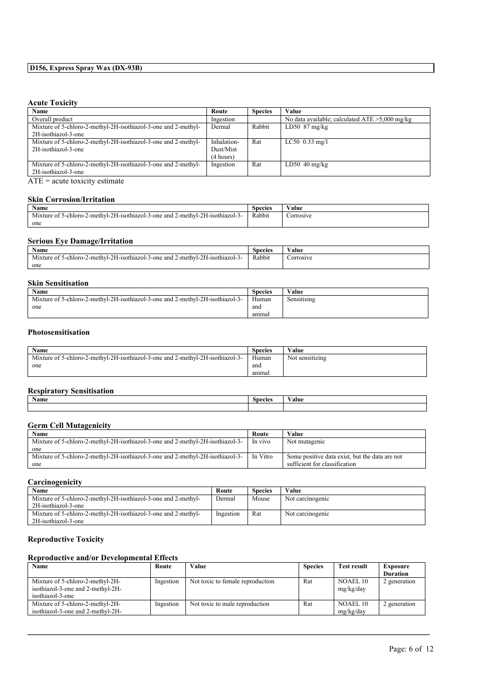 MEGUIAR'S D156 User Manual | Page 6 / 12